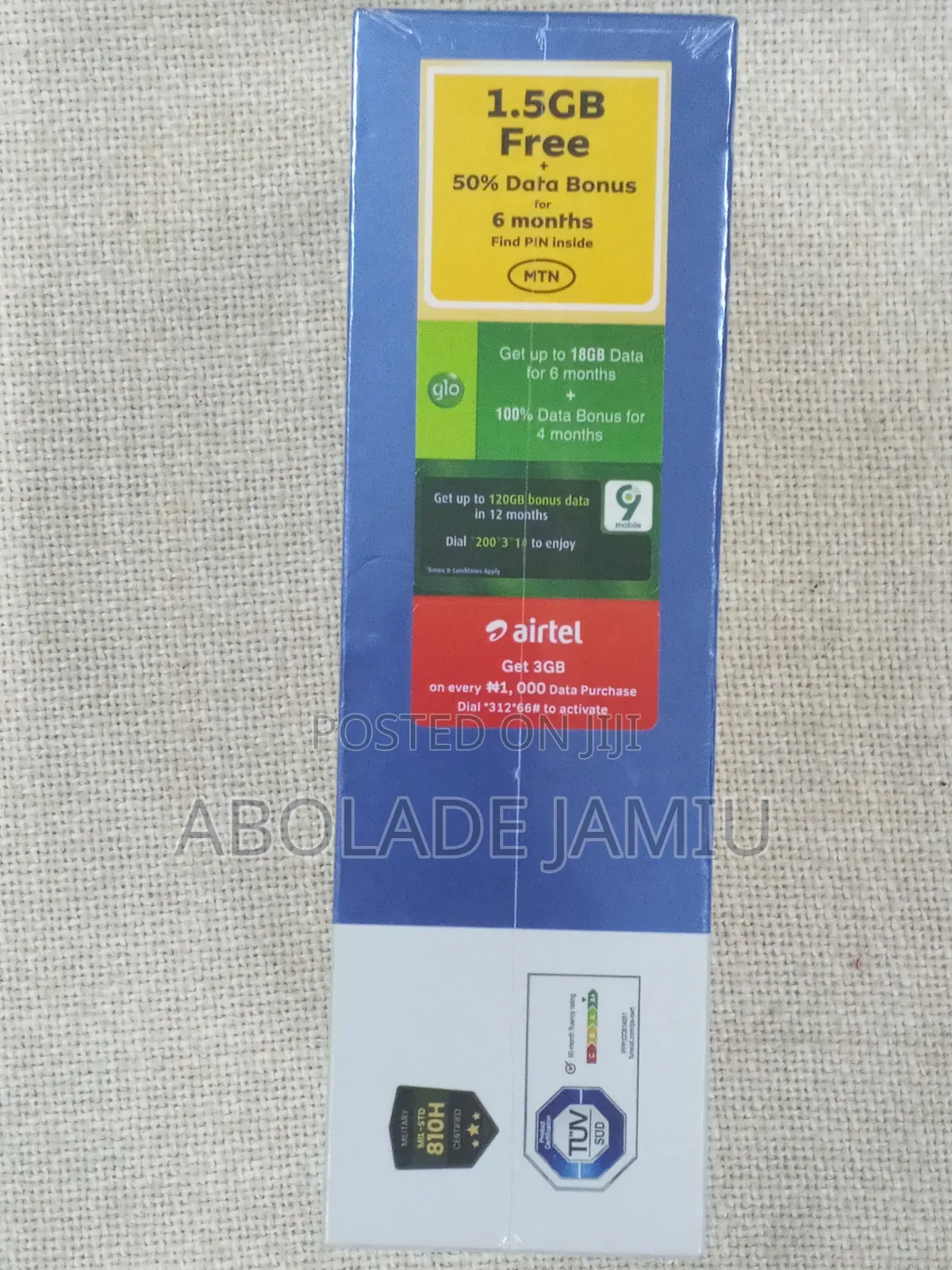 New Tecno Camon 50 Pro 256 GB Black