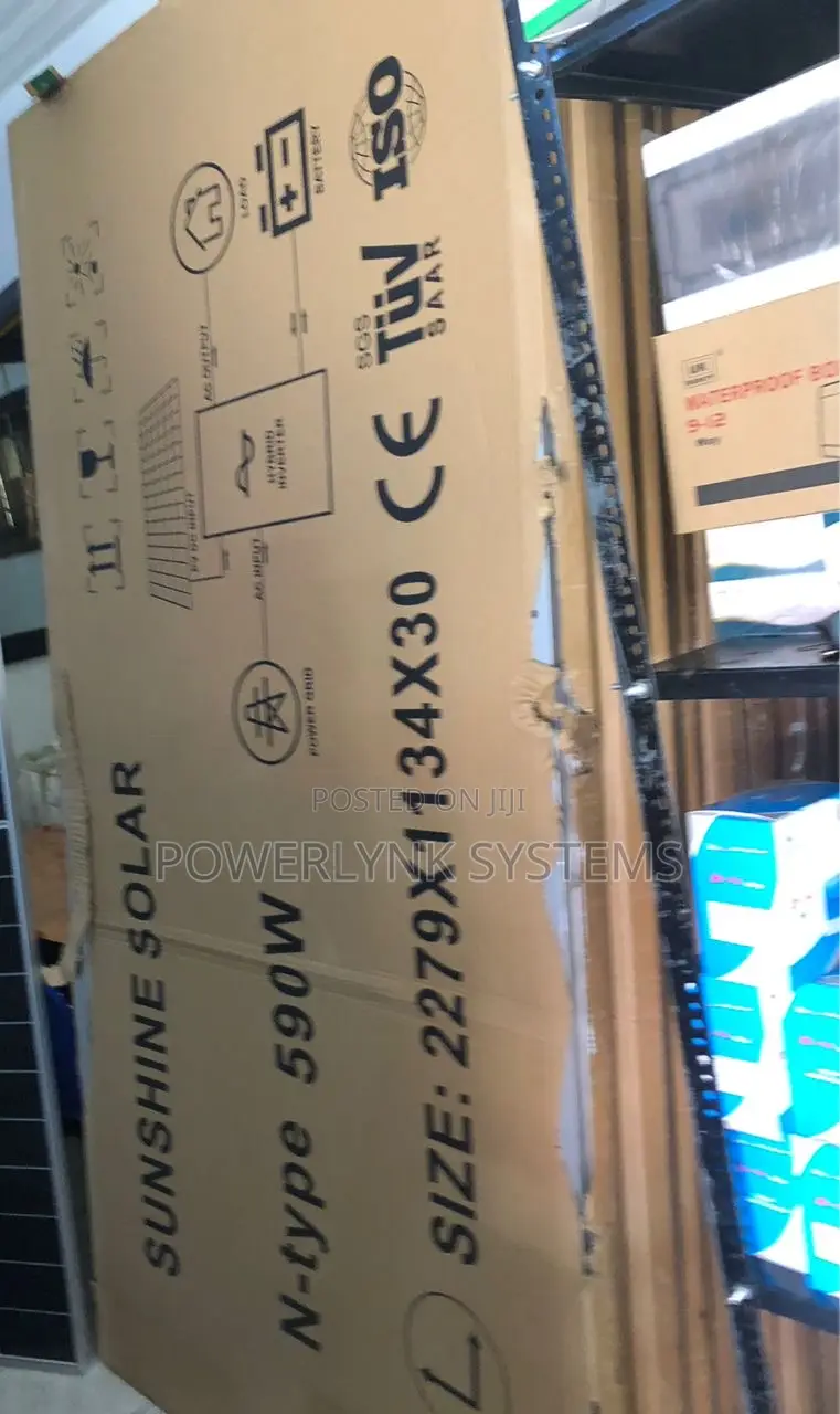 590 Watts Sunshine Solar Panels Monocrystalline