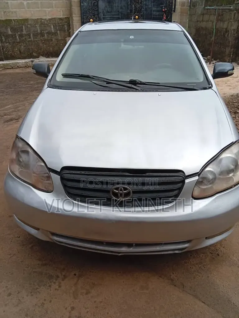 Toyota Corolla 2003 Silver