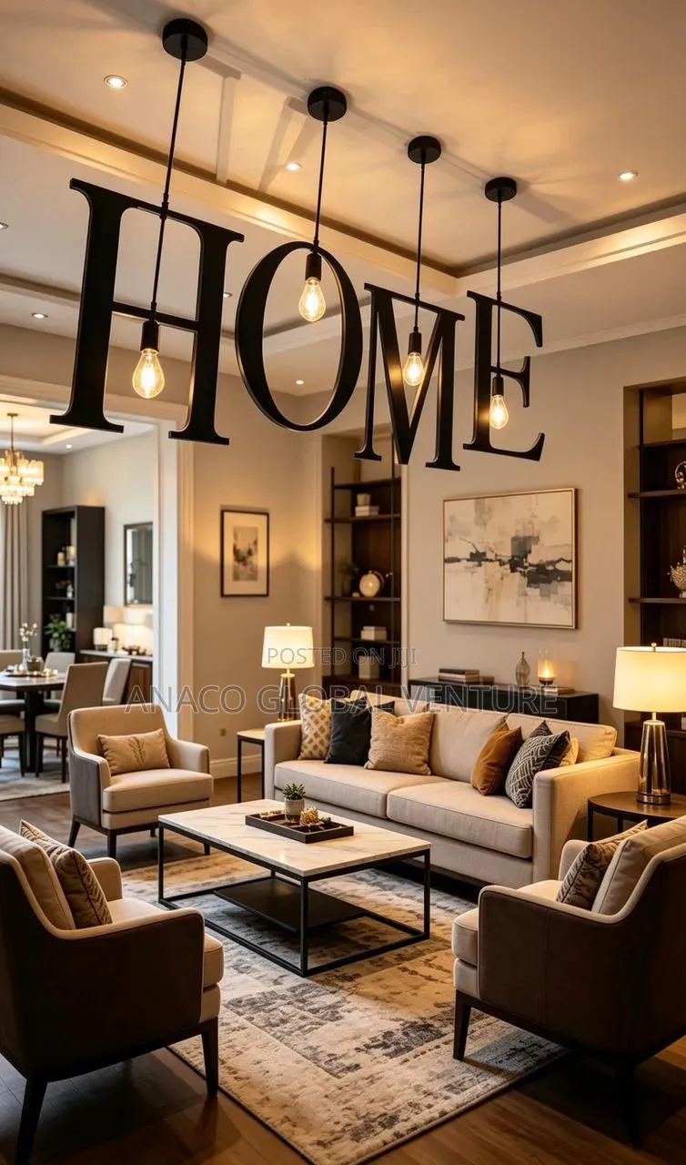 Morden Alphabet Pendant Light for Your Luxury House