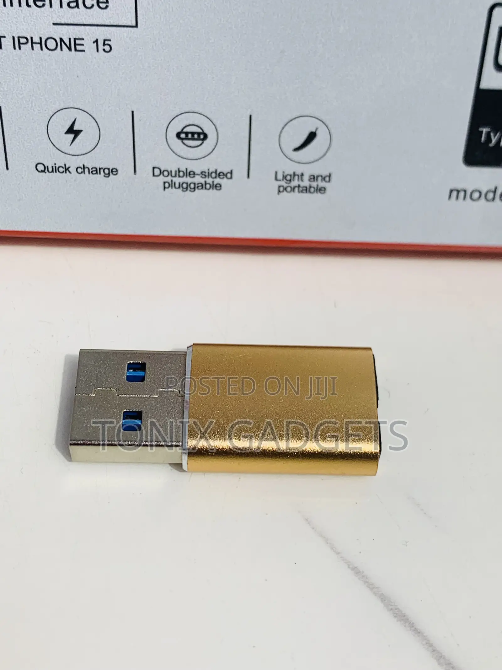 Usb Male to Type-C Female Adapter Converter (Model: G)