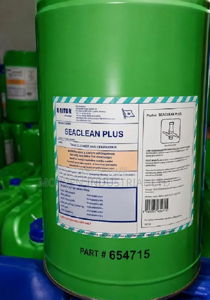 Unitor Seaclean Plus 25l – Industrial Marine Degreasing Solution