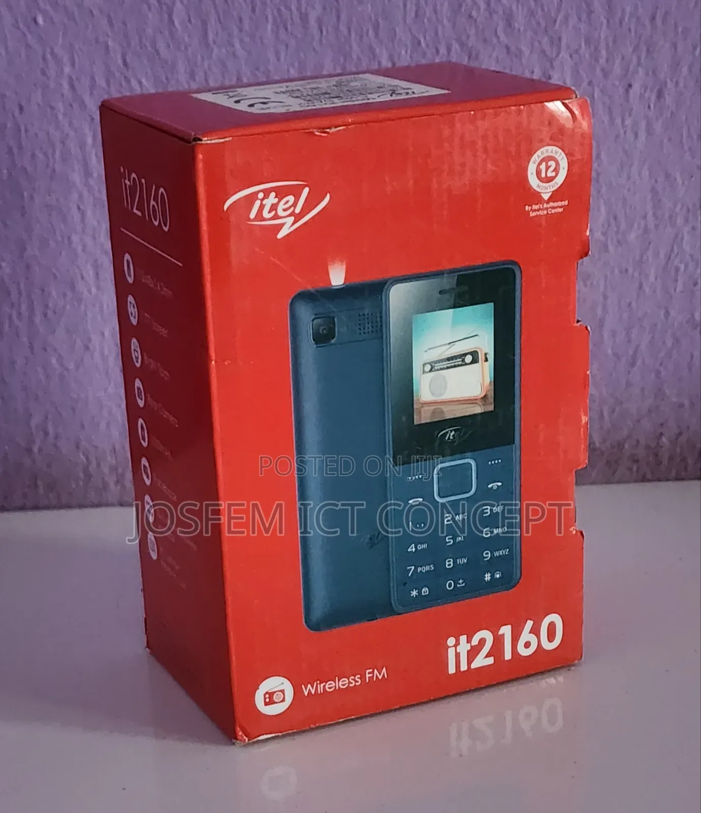 New Itel it2160 Blue