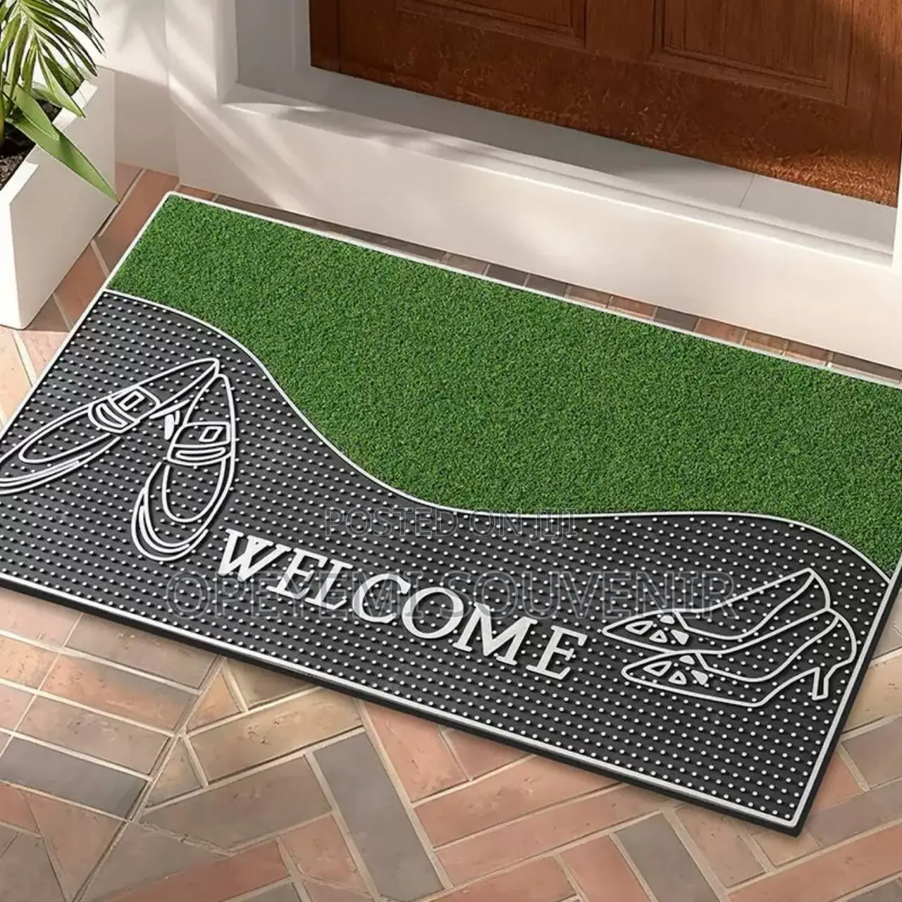 Welcome Doormat Non Slip Floor