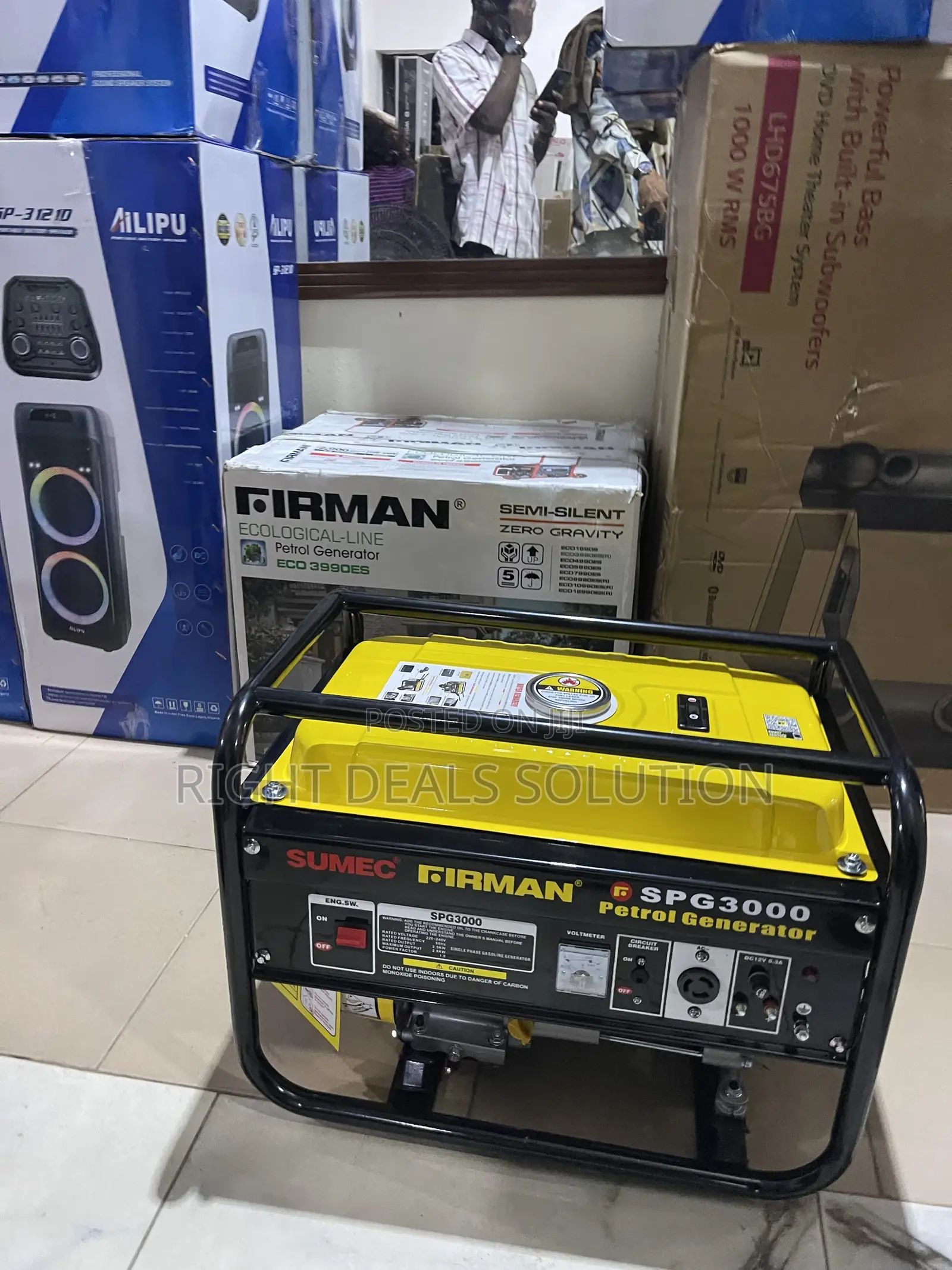 Sumec Firman Spg3000 Efficient Generator Set Used for Homesfor Nigeria