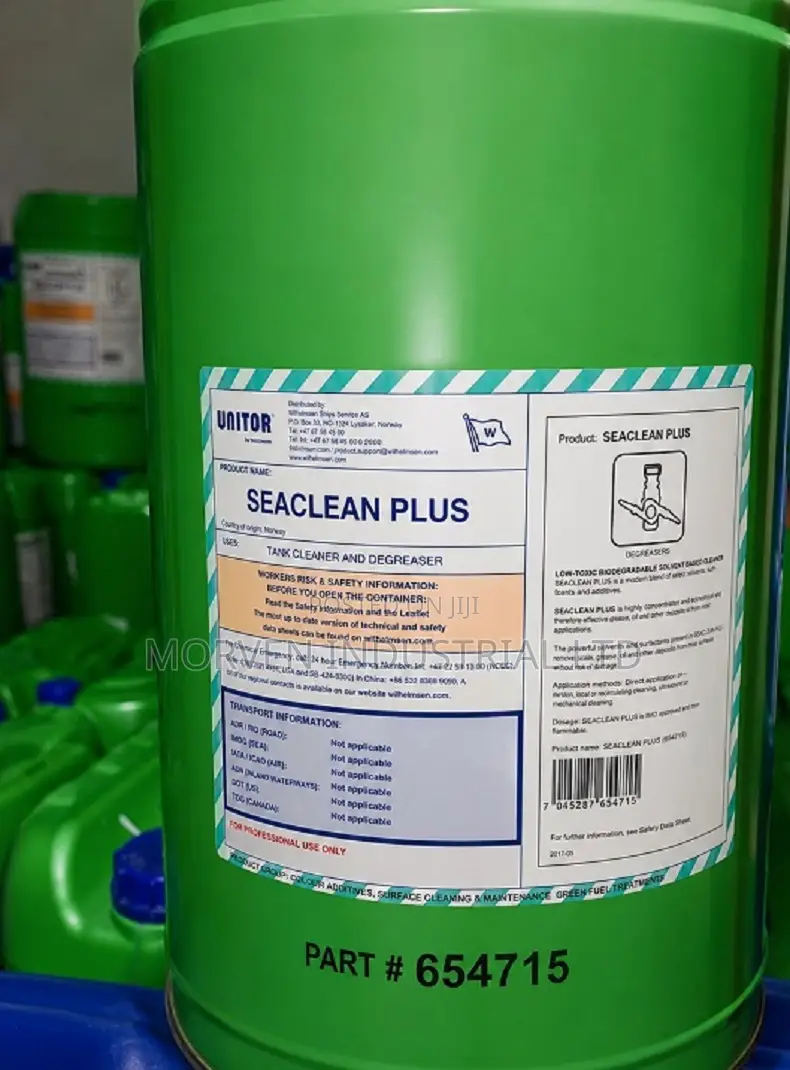 Unitor Seaclean Plus 25l – Industrial Marine Degreasing Solution