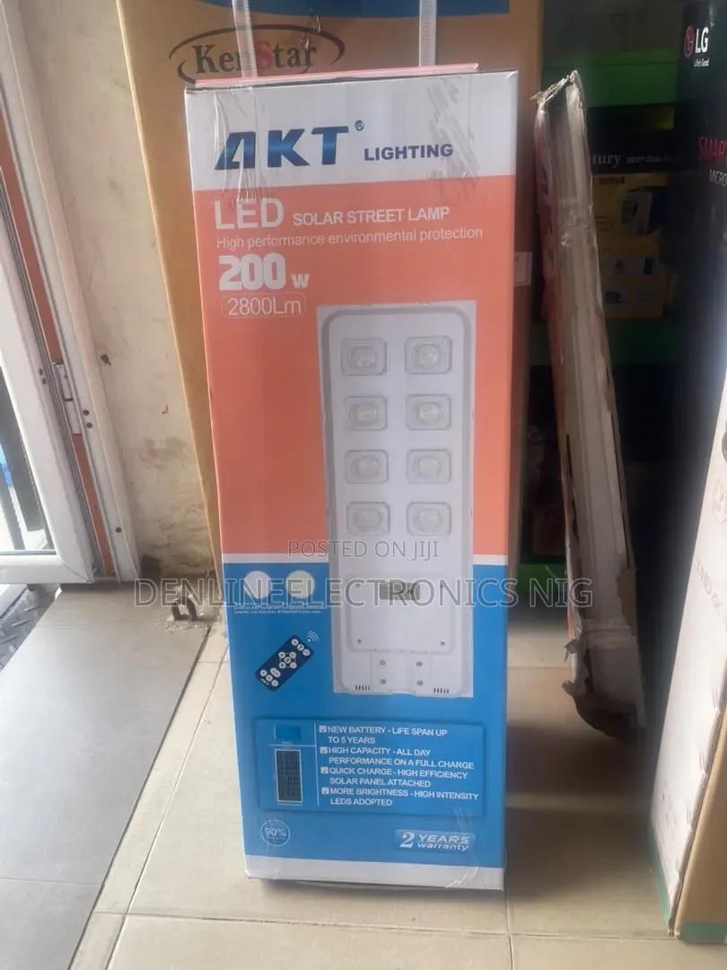 Brand New Original Akt Lighting Led Solar Street Lamp