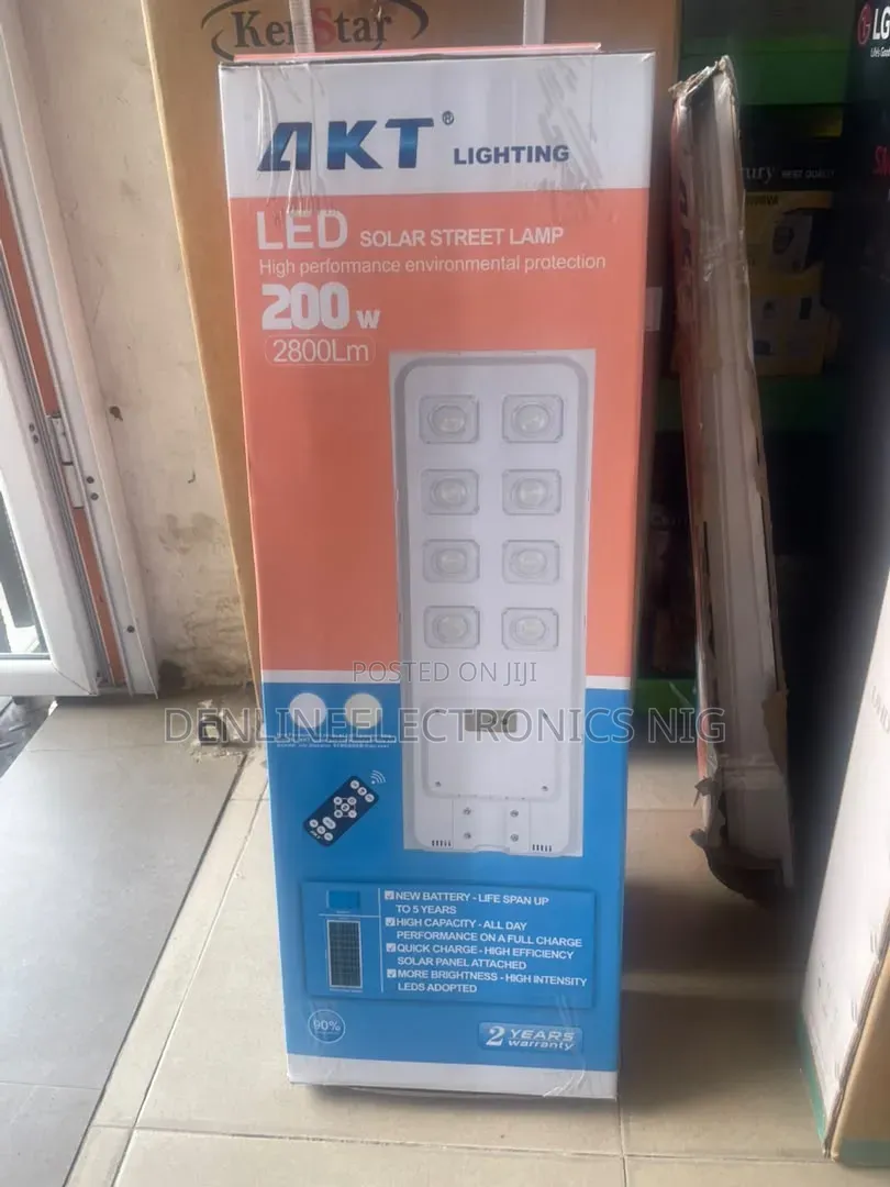 Brand New Original Akt Lighting Led Solar Street Lamp