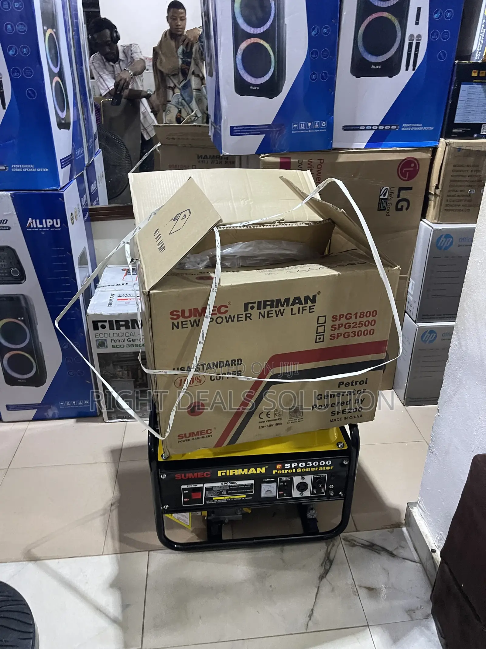 Sumec Firman Spg3000 Generator Set for Work and Homes
