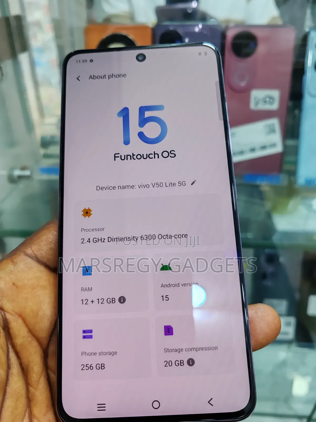 Vivo V50 Lite 256 GB Purple