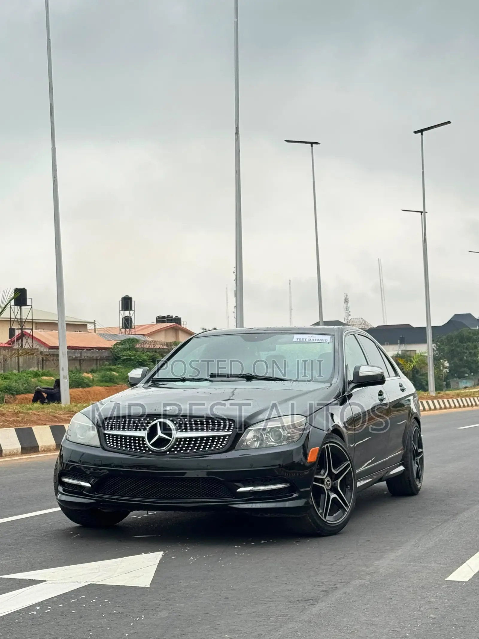 Mercedes-Benz C300 Luxury Sedan AWD (3.0L 6cyl 7A) 2009 Black