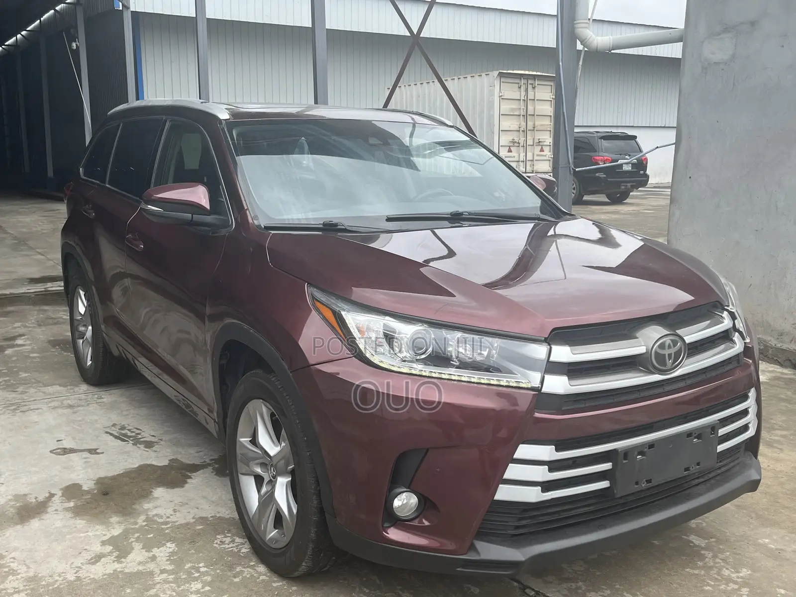 Toyota Highlander 2018 Burgundy