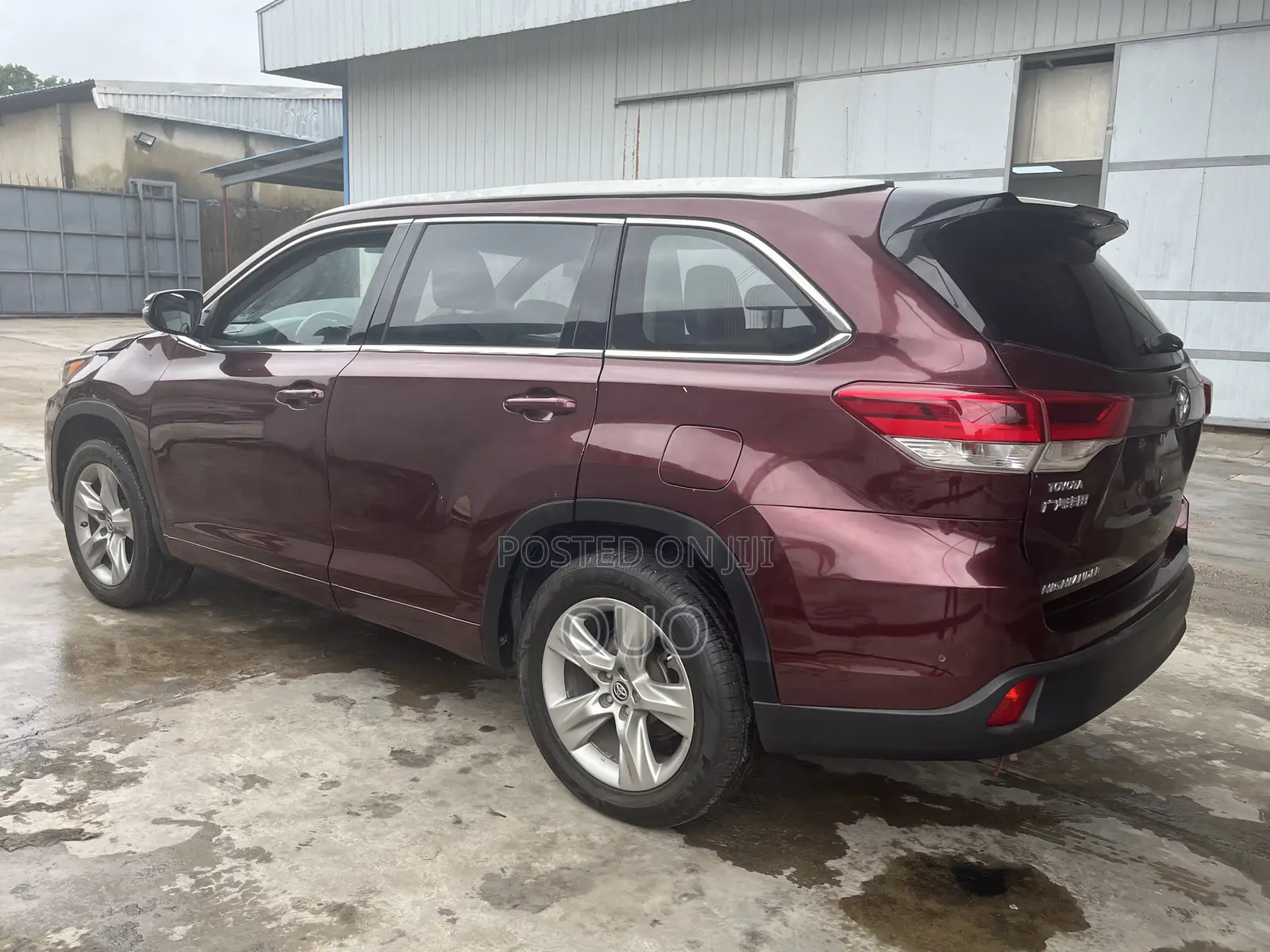Toyota Highlander 2018 Burgundy