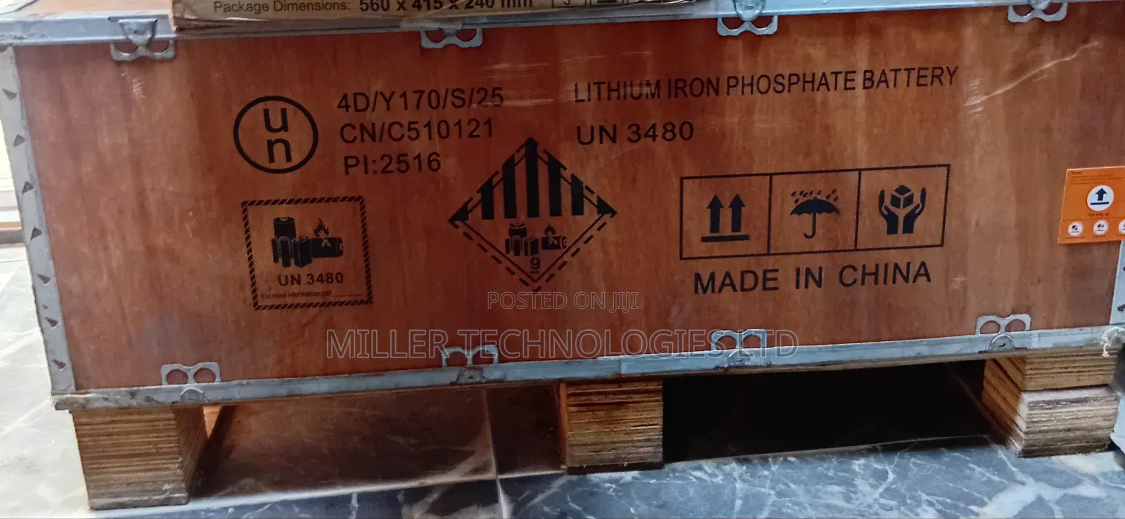 Felicity Lithium 15kwh Battery Un3480