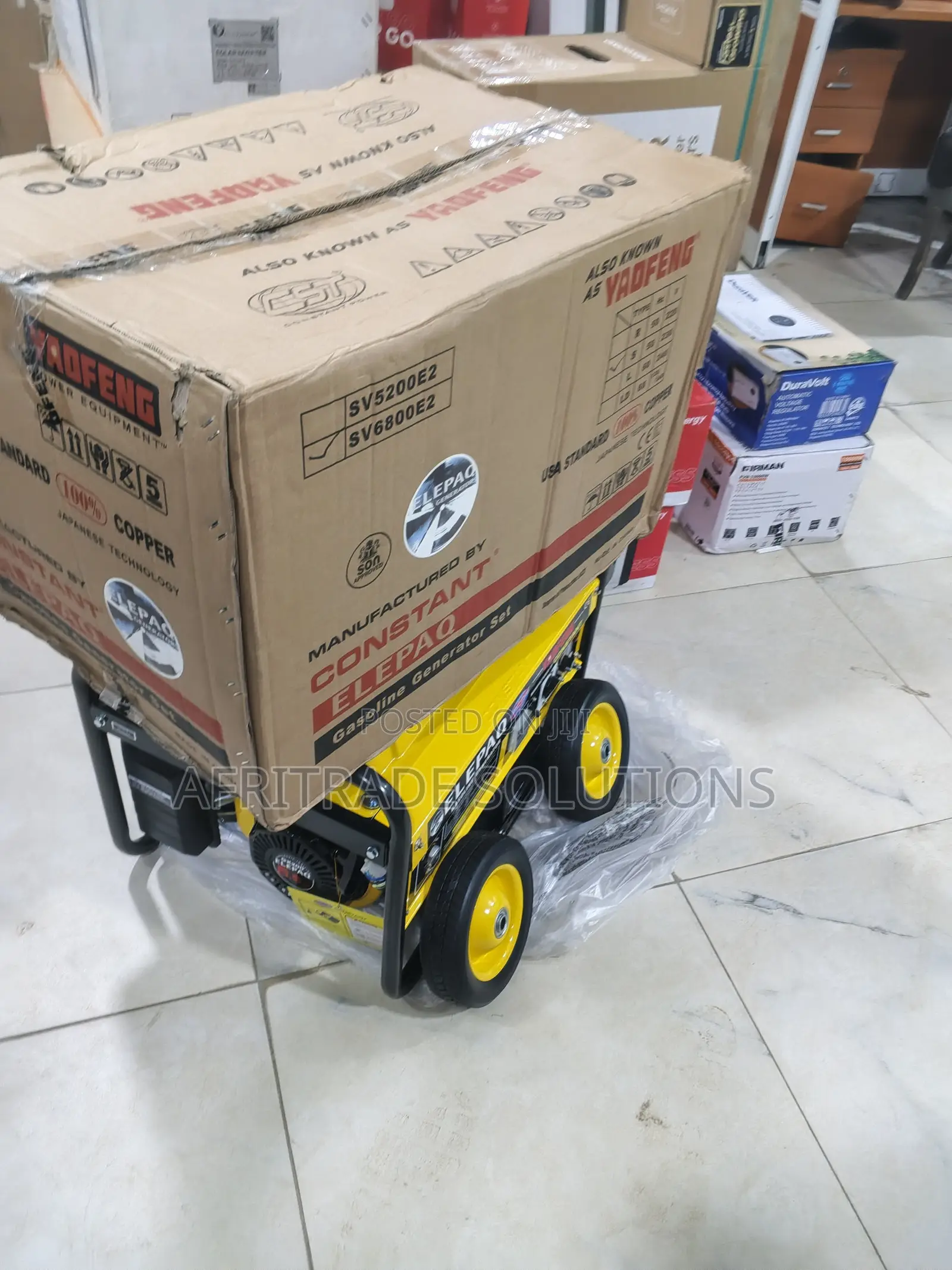 Elepaq Sv6800e2 Generator | Ideal for Homes Shops