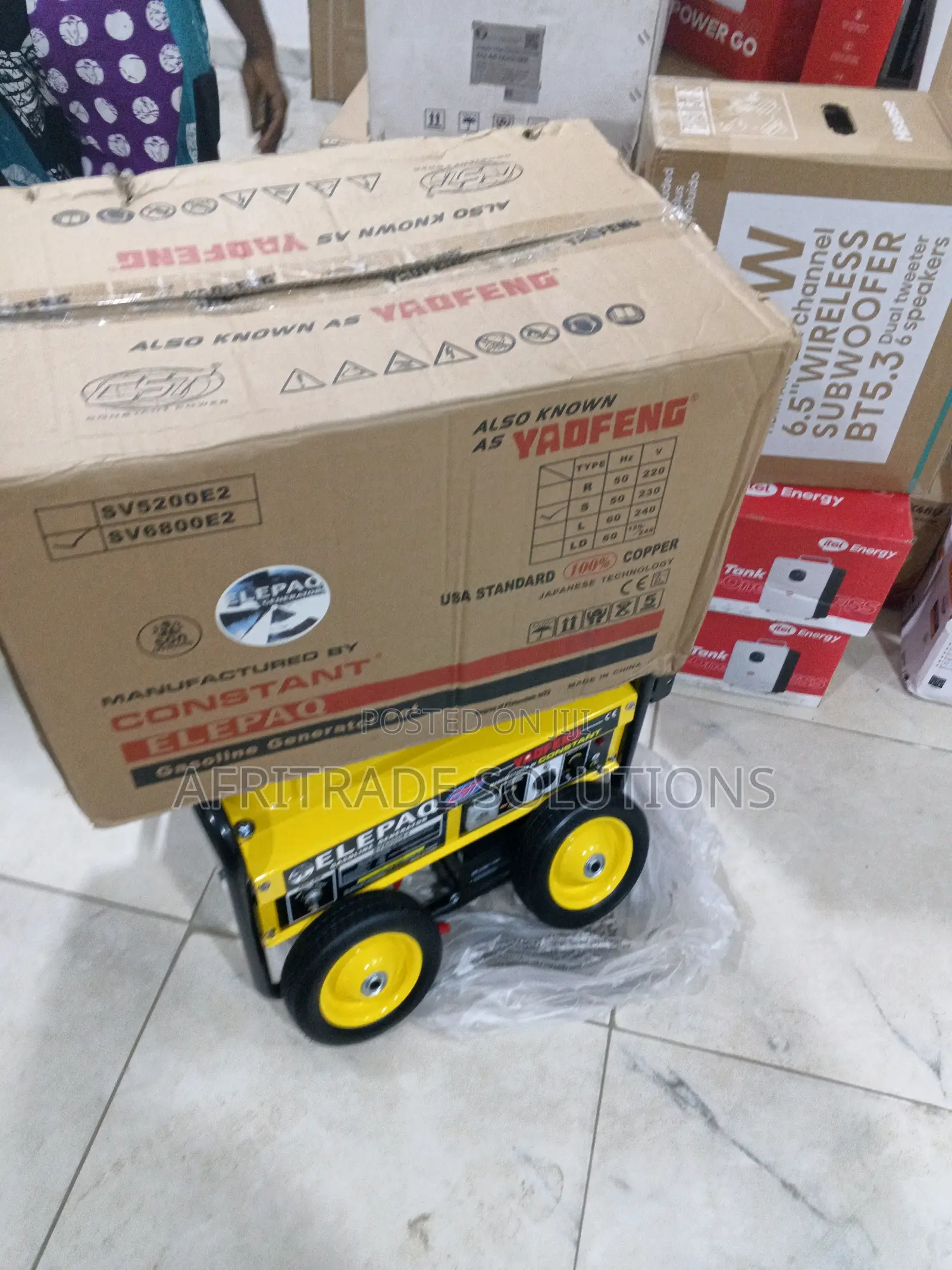 Elepaq Sv6800e2 Generator | Ideal for Homes Shops