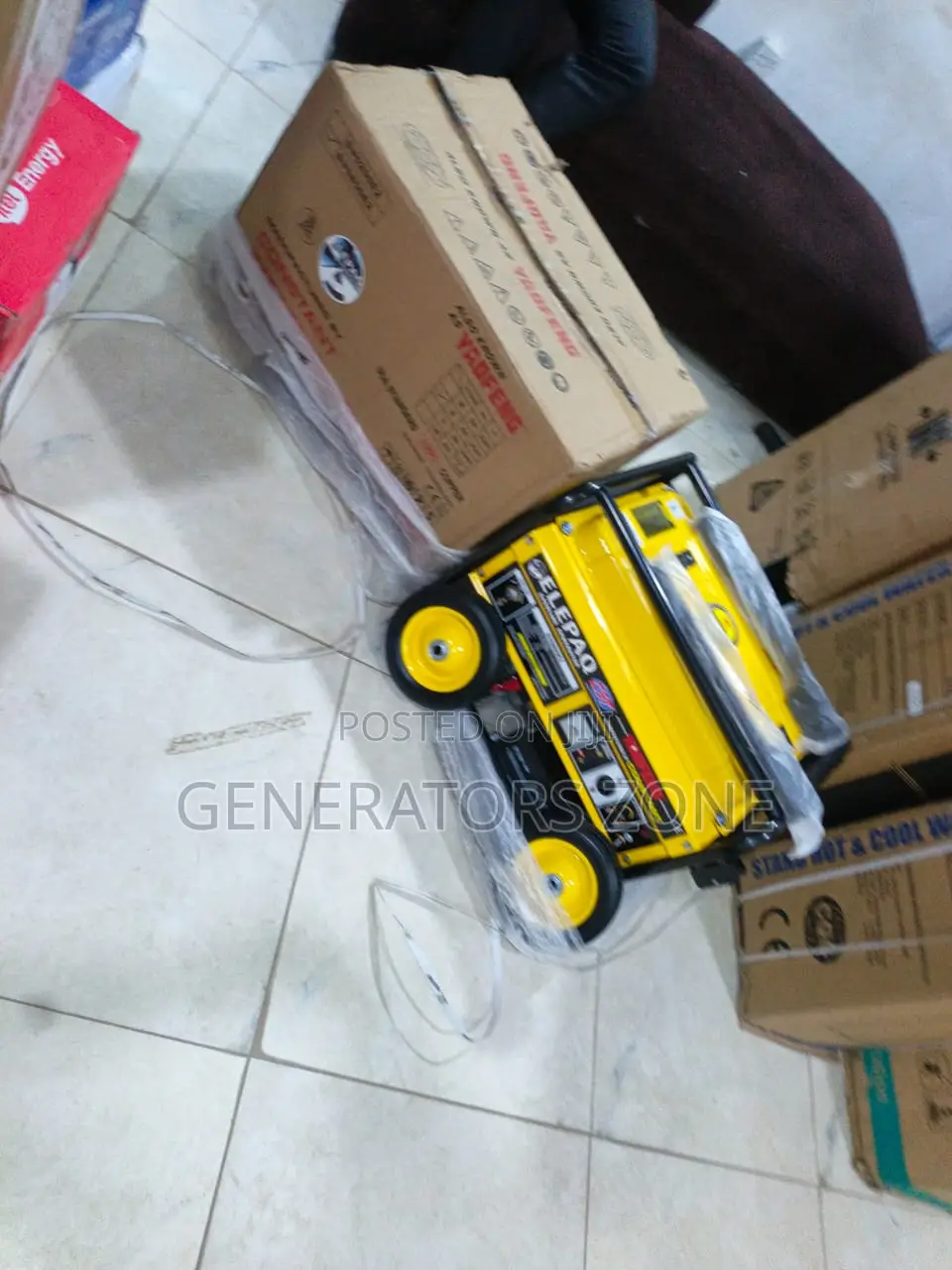 Quiet Running Elepaq 4.5kva Automatic Generator Model Sv6800e2