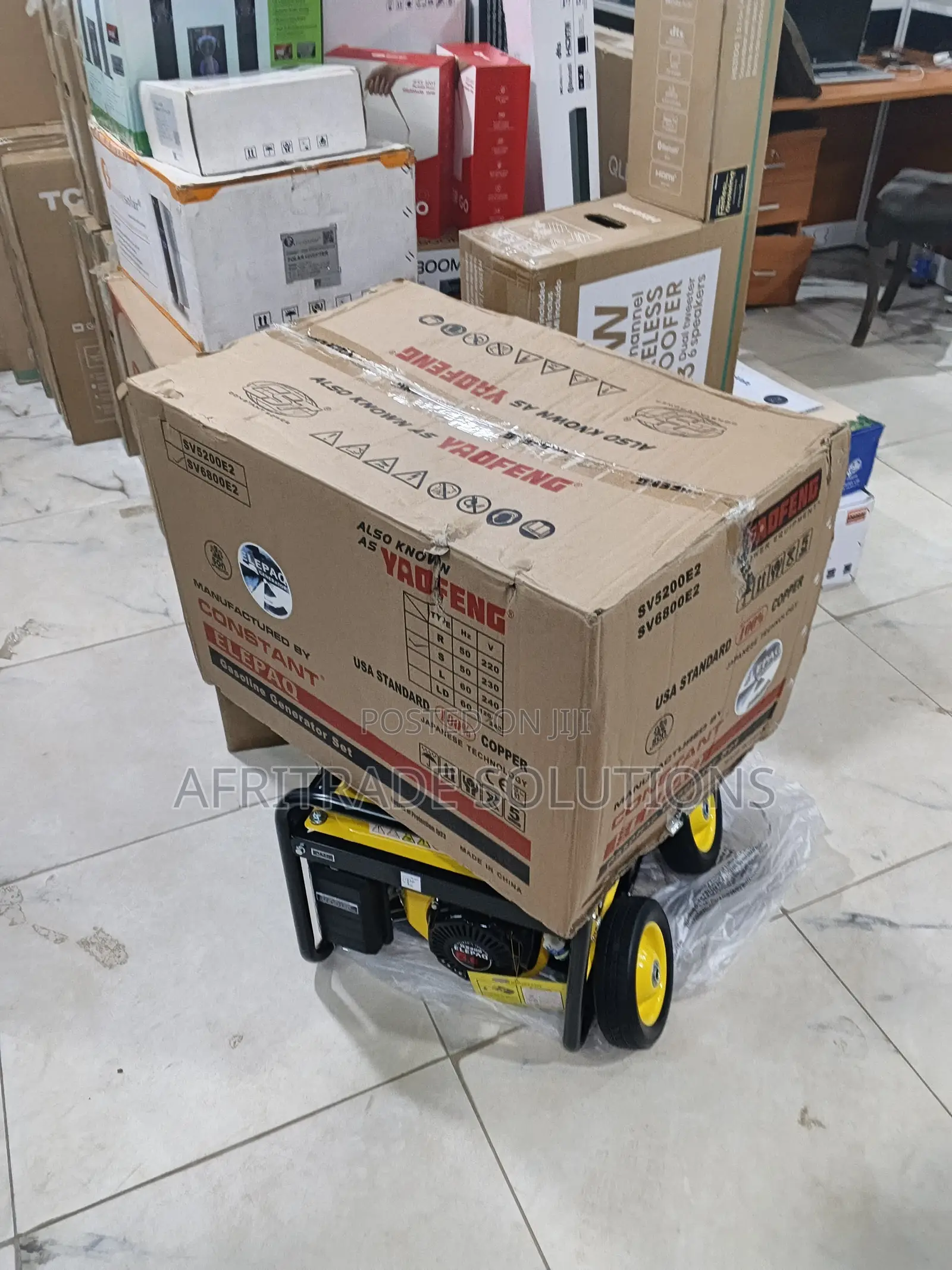 Elepaq Sv6800e2 | Automatic Start Generator 4.5kva