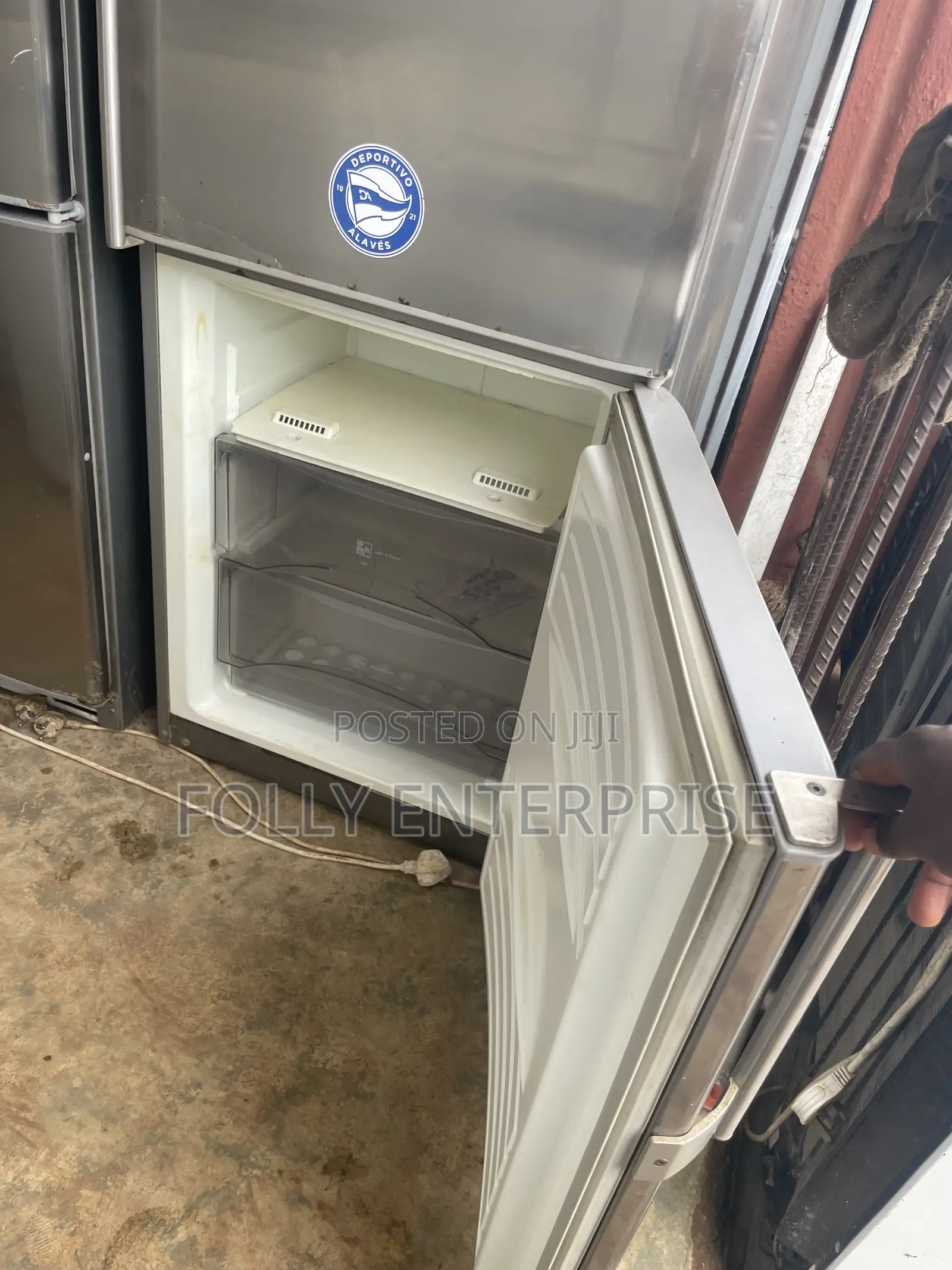 Stainless Steel Fagor Double Door Refrigerator