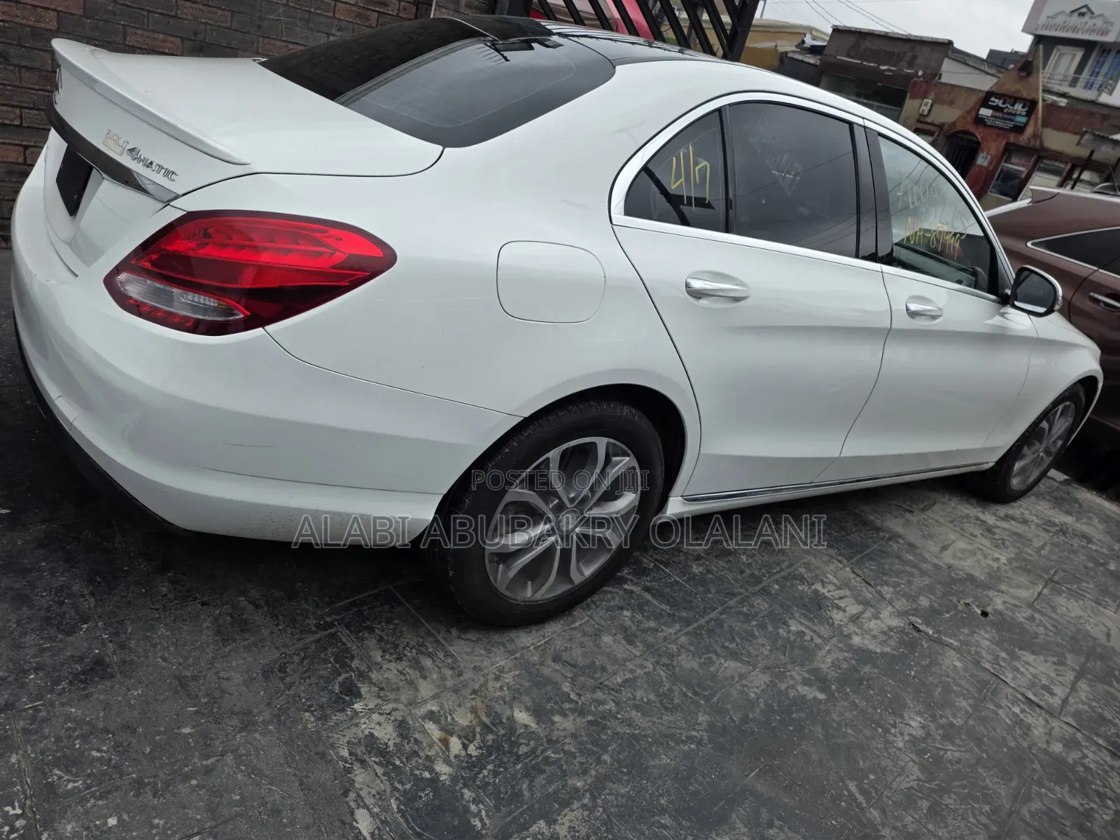 Mercedes-Benz C300 2016 Off white