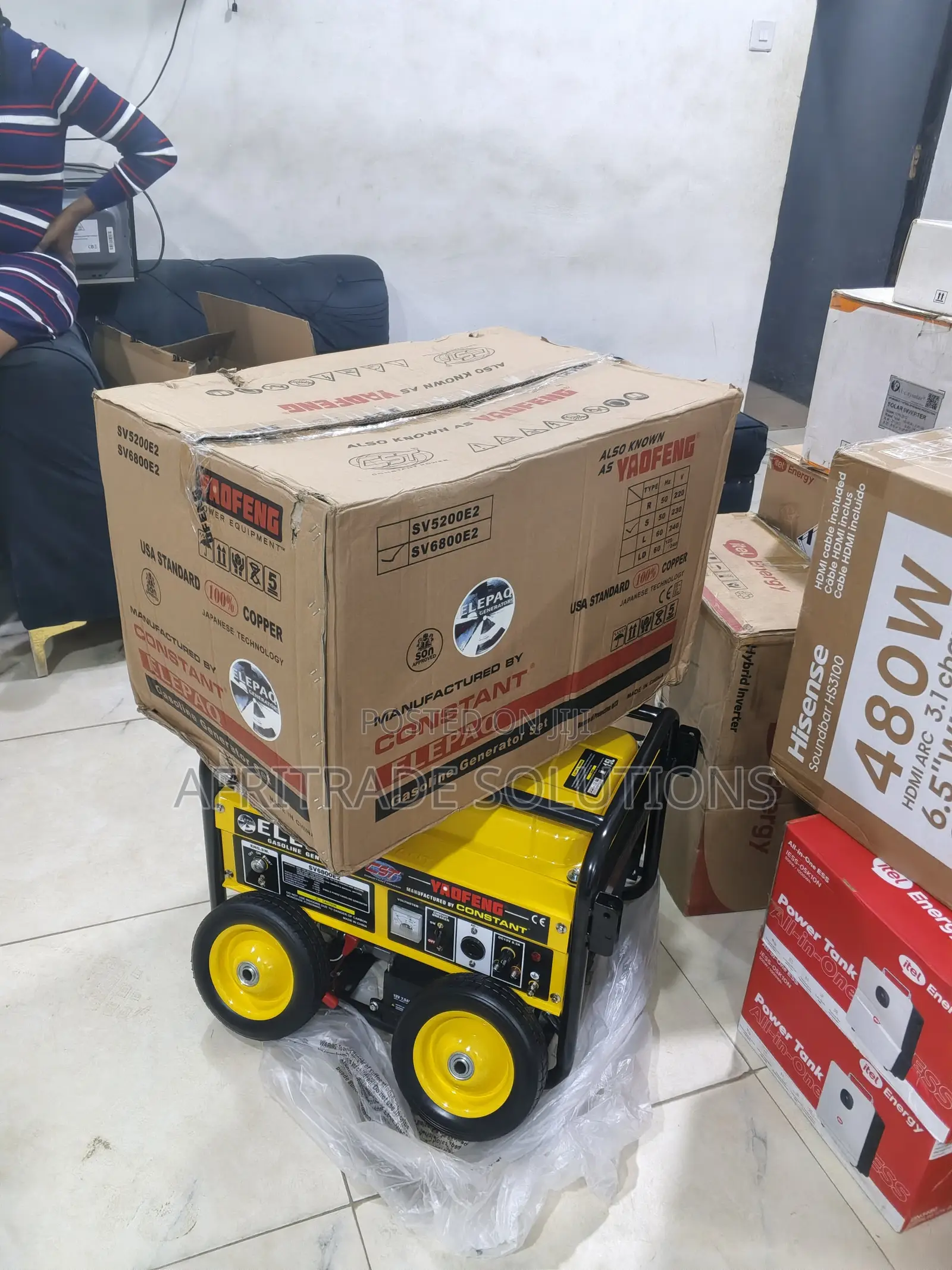 Elepaq Sv6800e2 Generator | Efficient Fuel Saver