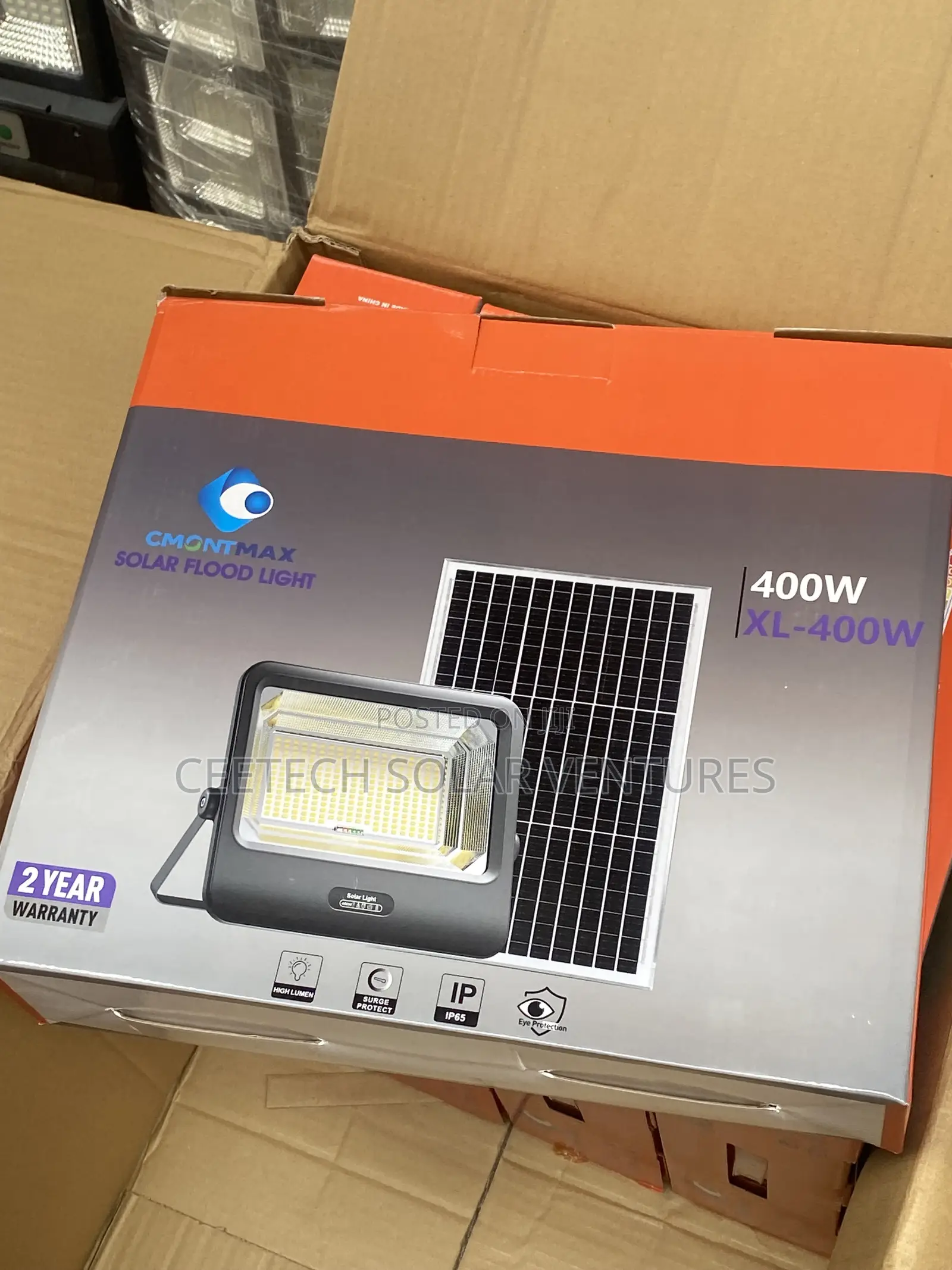 400w Cmontmax Solar Flood Light