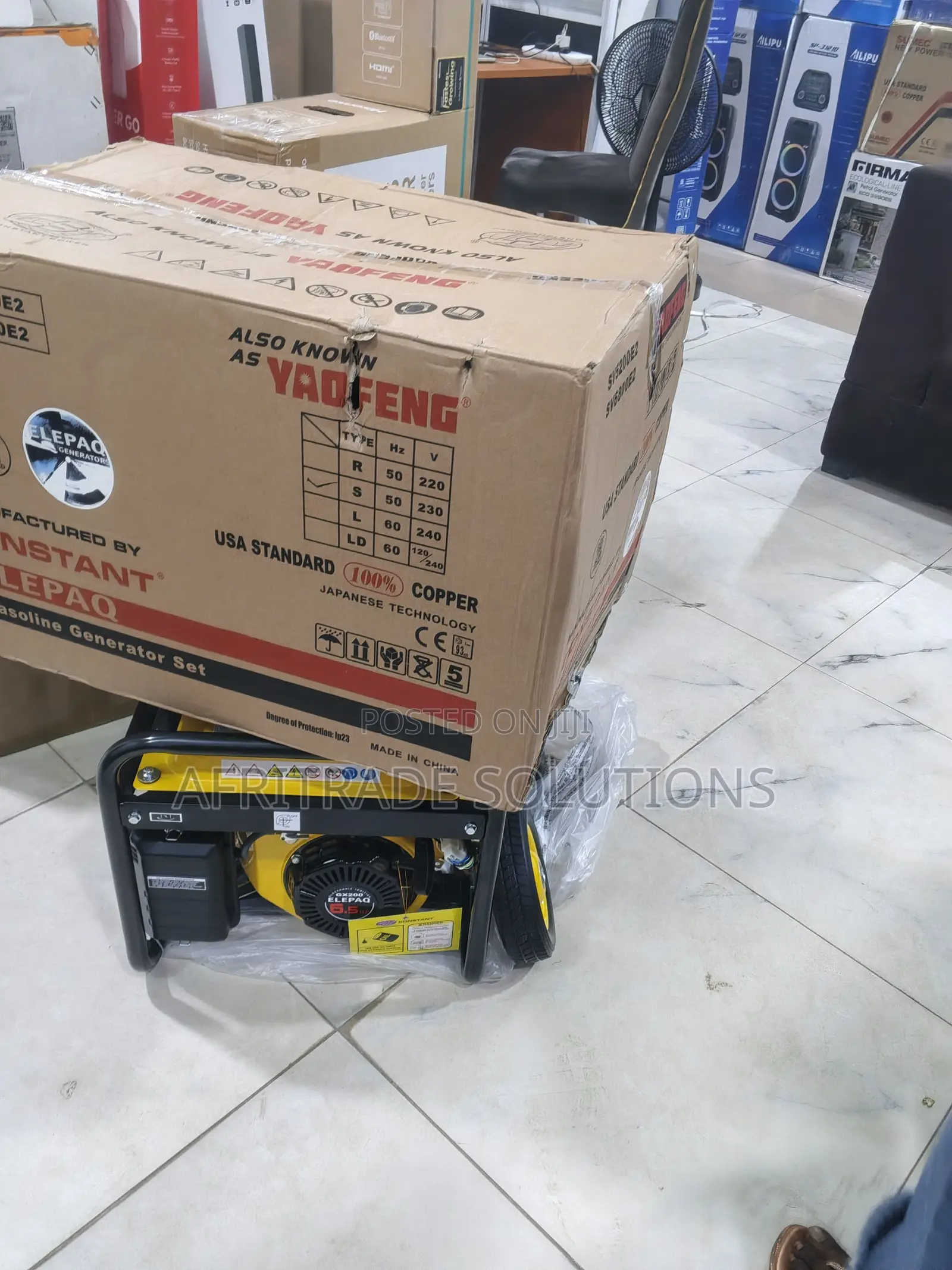 Elepaq Sv6800e2 Generator | Heavy-Duty Power Solution