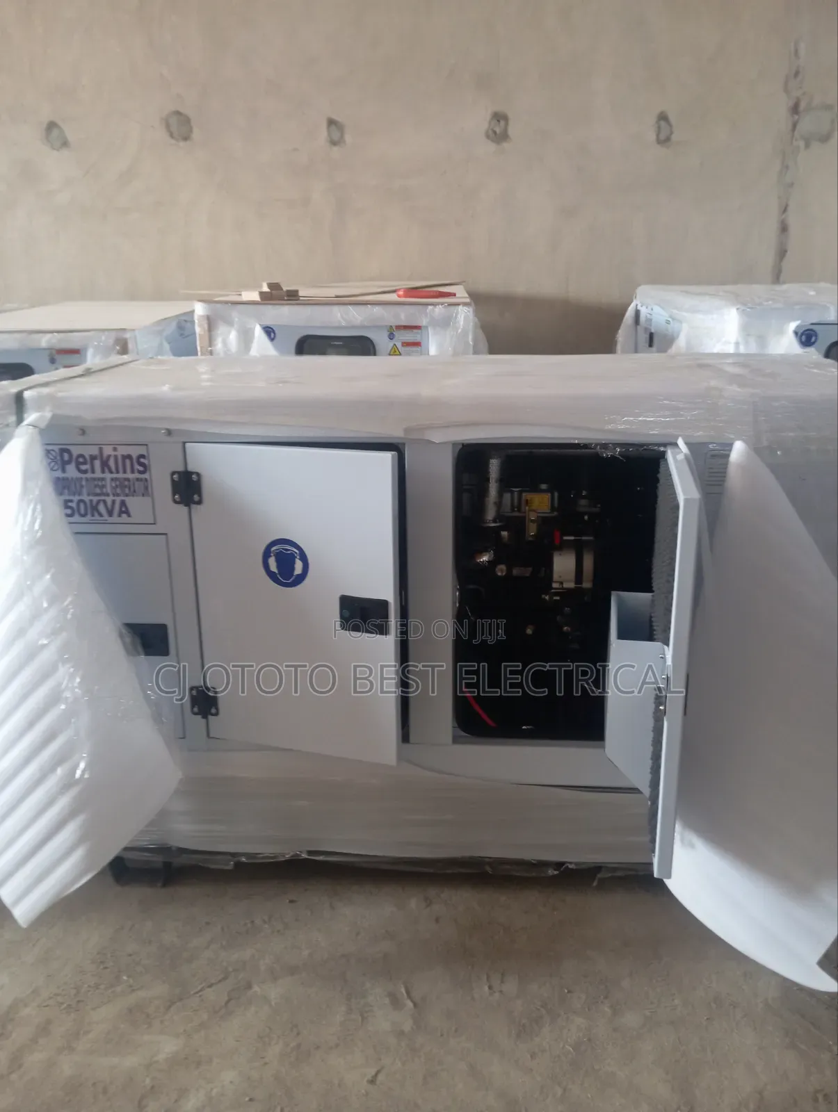 50kva Perkins Generator Soundproof Brand New