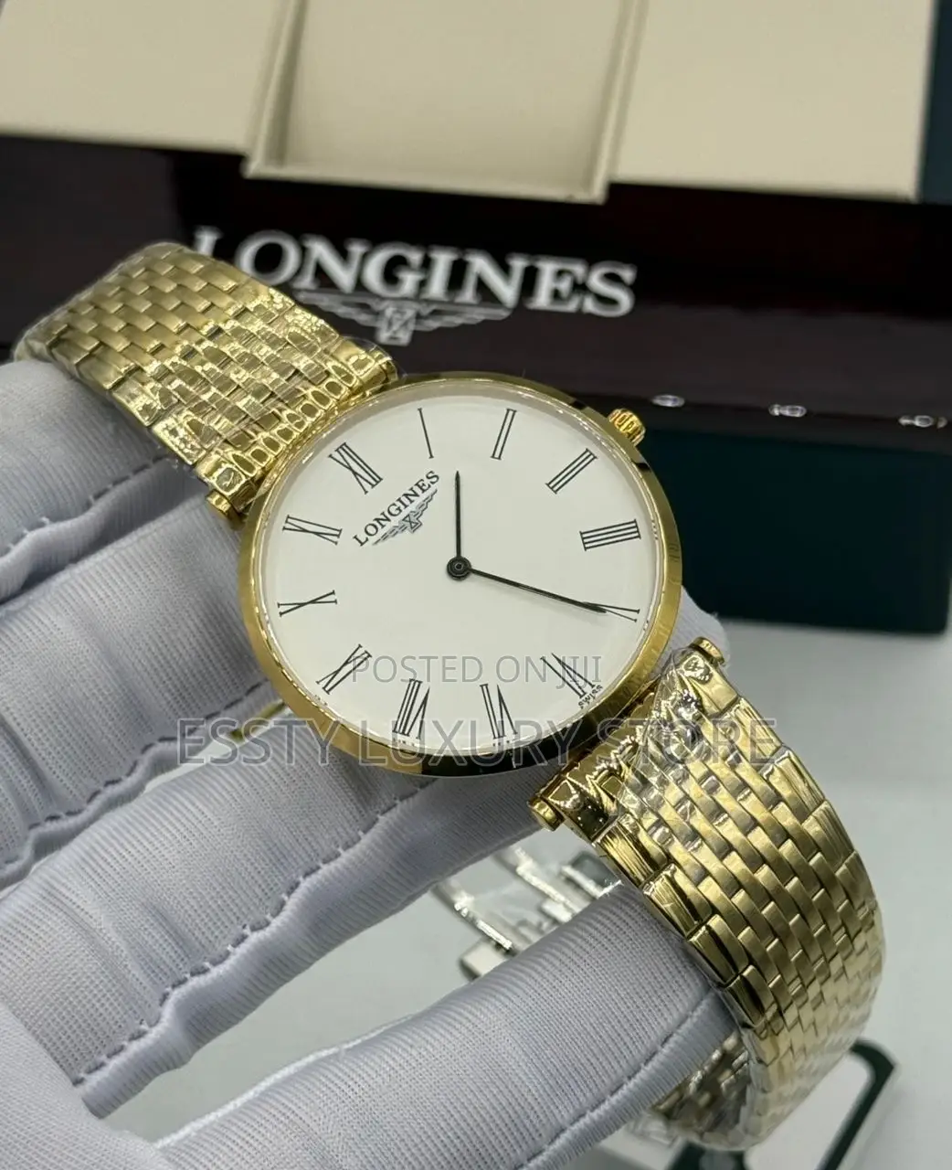 Longines Quality Luxury Men Chain Wristwatch