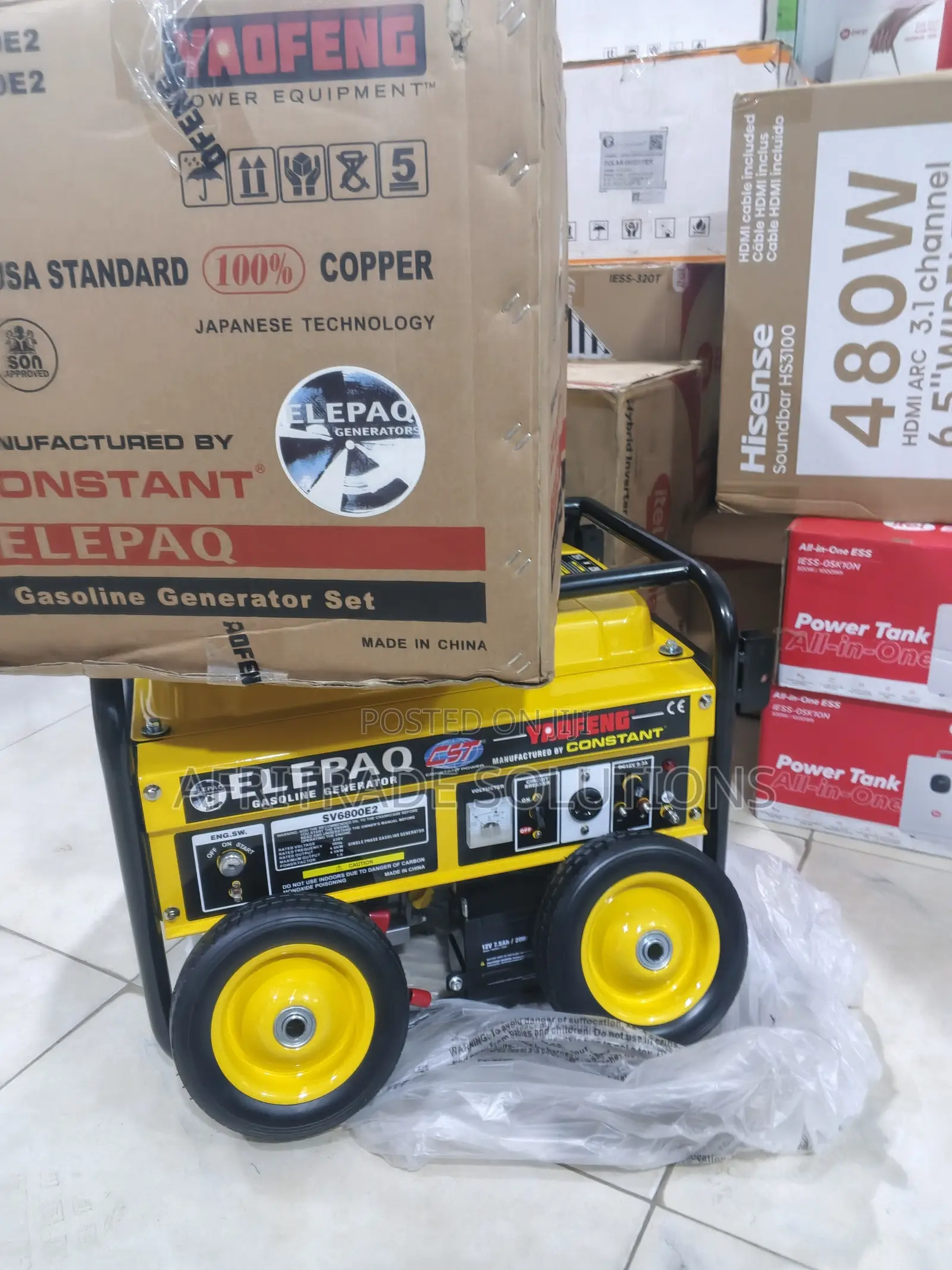 Elepaq Sv6800e2 Generator | Reliable Automatic Generator