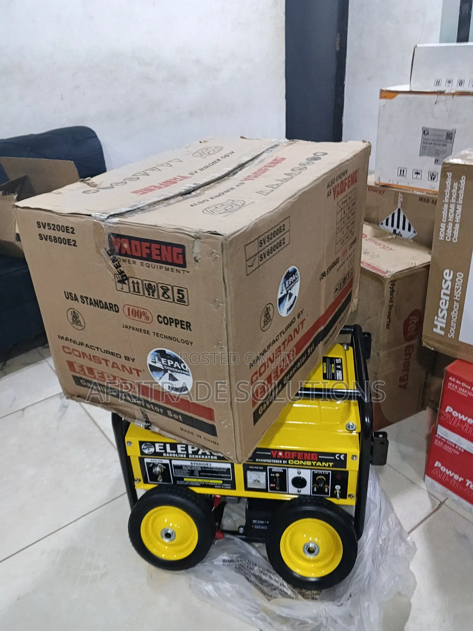 Elepaq Sv6800e2 Generator | Reliable Automatic Generator