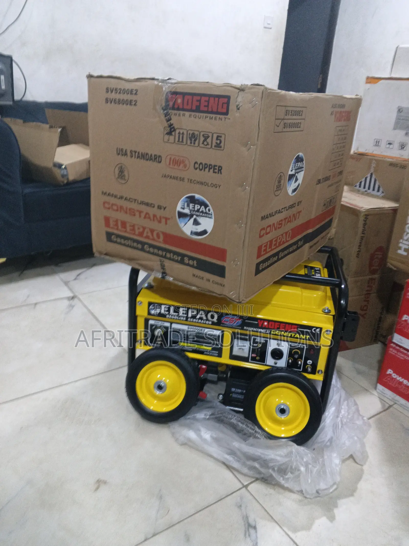 Elepaq 4.5kva Generator Sv6800e2 | Power Your Home