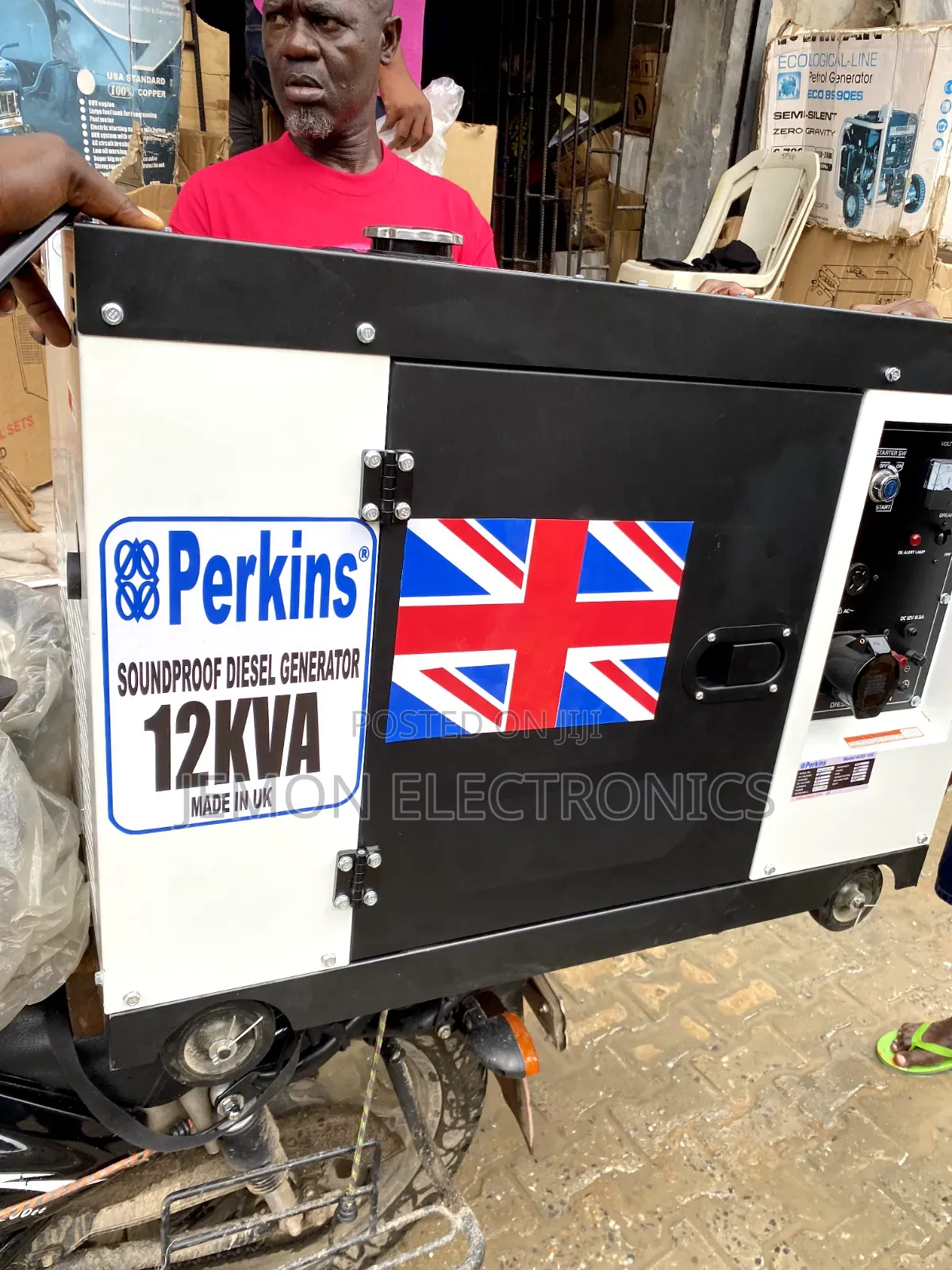 12kva Perkins Soundproof Diesel Generator – Made in Uk