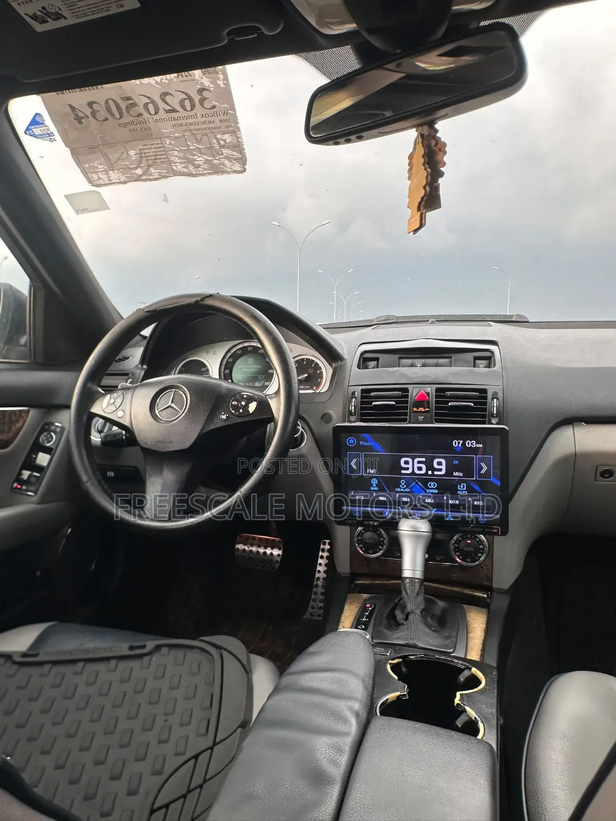 Mercedes-Benz C350 2008 Blue