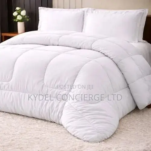 Luxury Hotel Quality 100% Cotton White Bedding Set