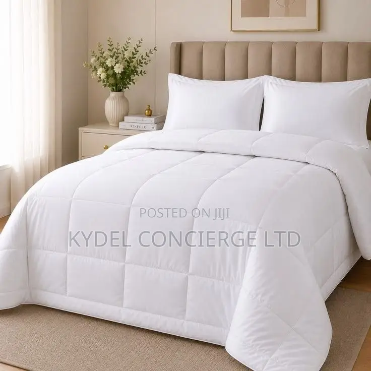 Luxury Hotel Quality 100% Cotton White Bedding Set