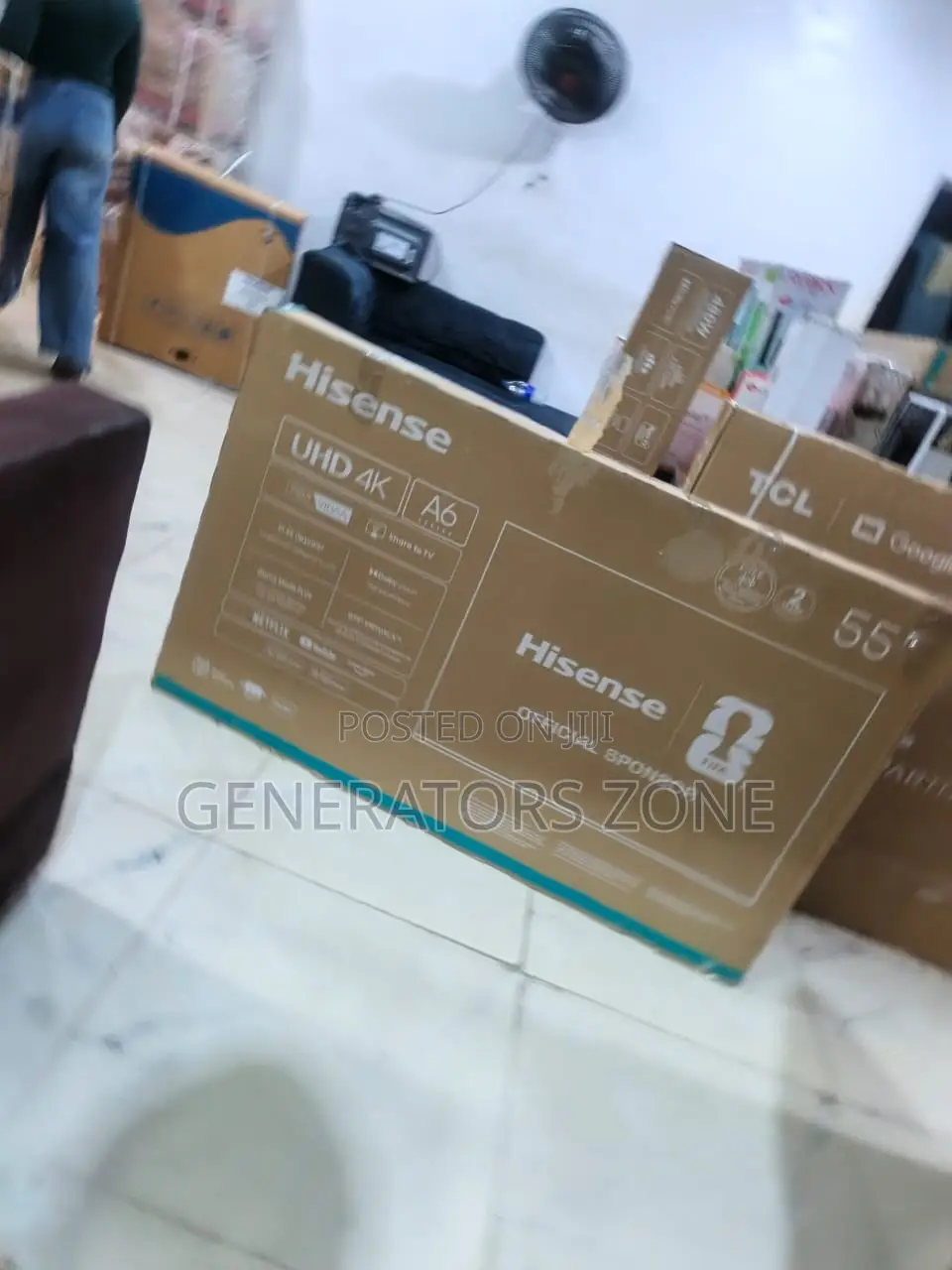 Hisense 55 Inch Smart Tv Model 55a6q With Hdmi Usb Ports