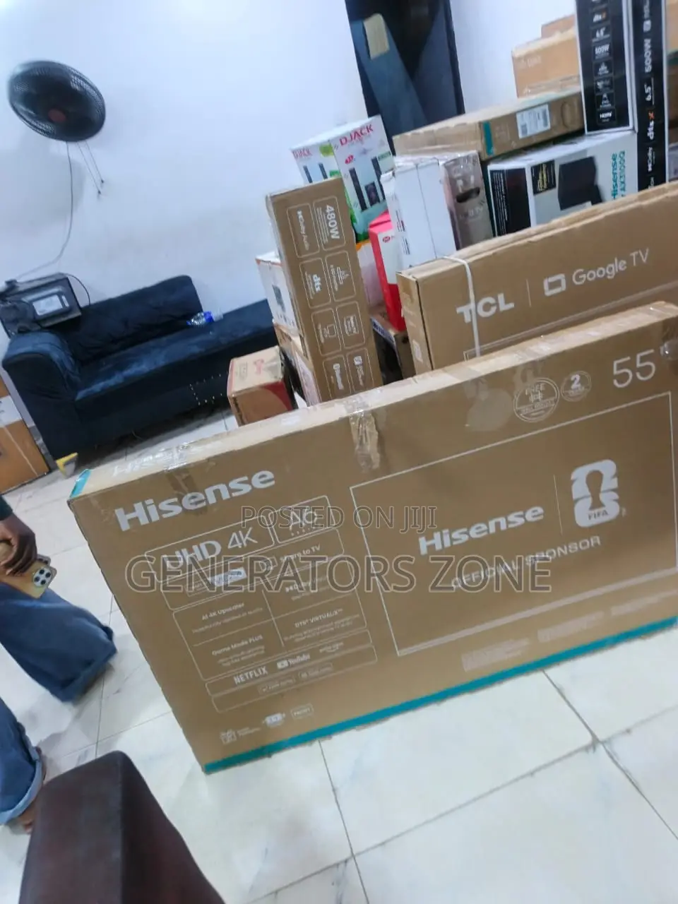 Hisense 55 Inch Smart Tv Model 55a6q With Hdmi Usb Ports
