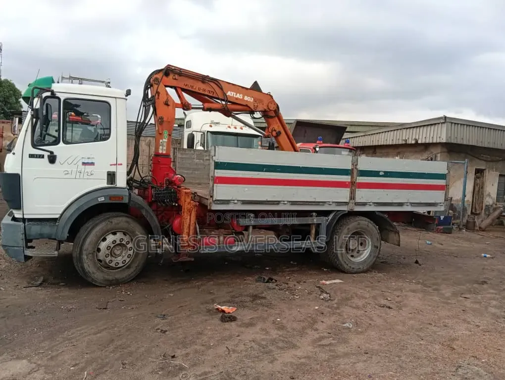 New Arrival — Mercedes-Benz 1417 With Hiab for Sale!
