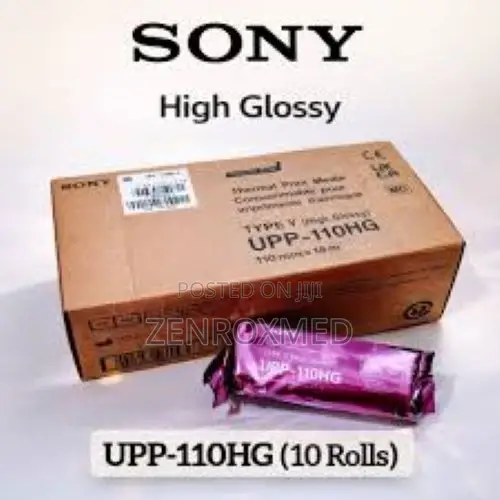 Sony / Ky Ultrasound Thermal Paper High Glossy Type v 110mm × 20m Roll