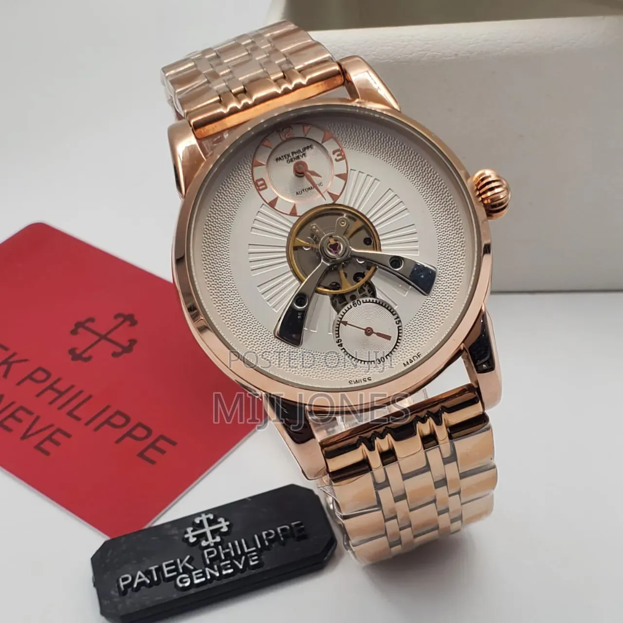 Men’S Patek Philippe Replica Watch - Automatic Chain Strap*