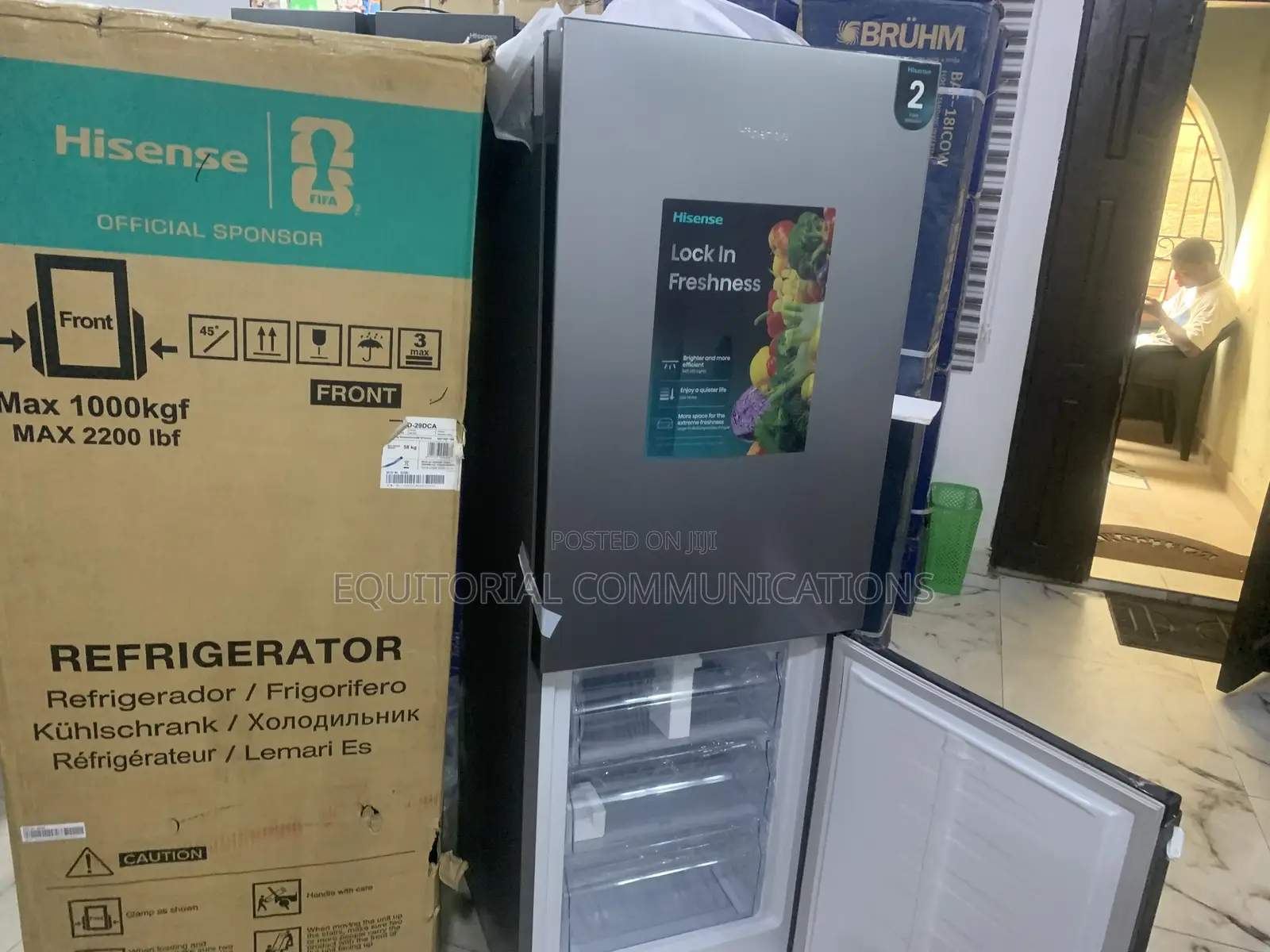 Hisense Rd-29dca 225l Bottom Freezer Refrigerator