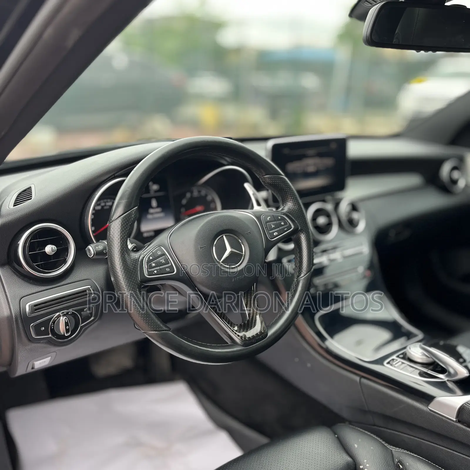 Mercedes-Benz C400 4Matic AWD Sedan (3.0L V6 7A) 2015 Black