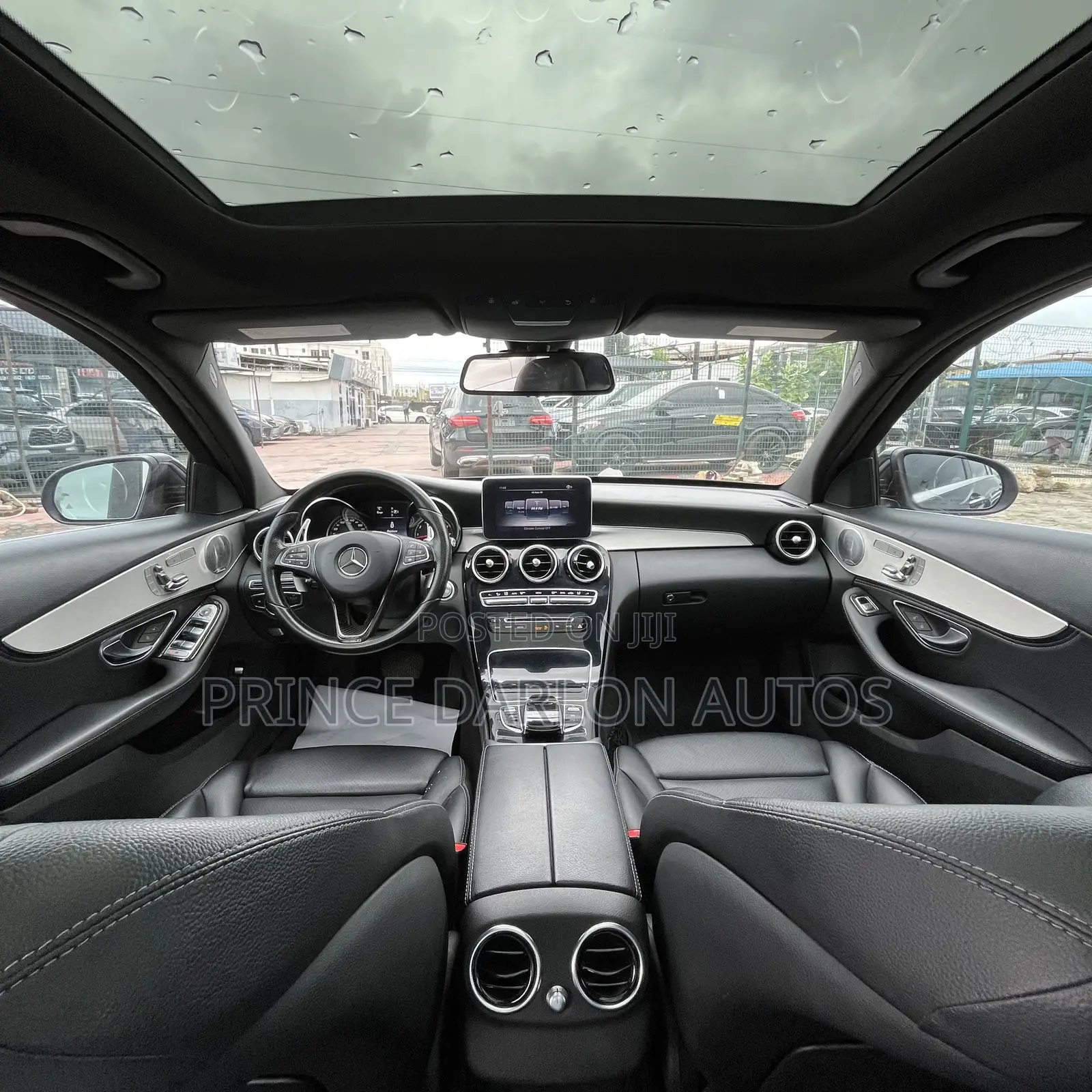 Mercedes-Benz C400 4Matic AWD Sedan (3.0L V6 7A) 2015 Black