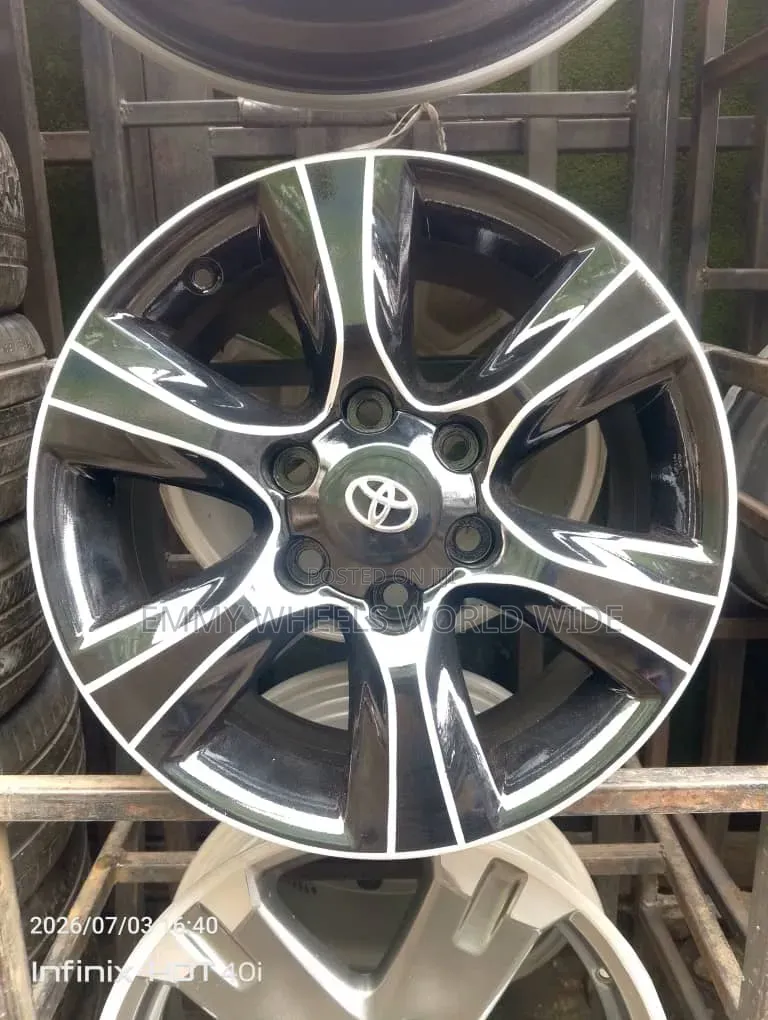 17inches for Toyota Prado Tacoma Direct Tokunbo Black Ans Silver