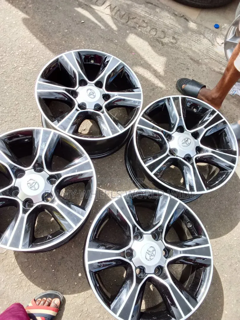 17inches for Toyota Prado Tacoma Direct Tokunbo Black Ans Silver