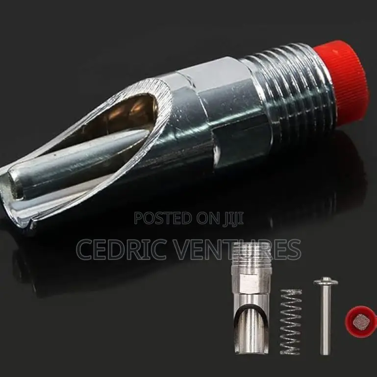 Stainless Steel Pig Nipple Drinker Feeder - 5 Pieces