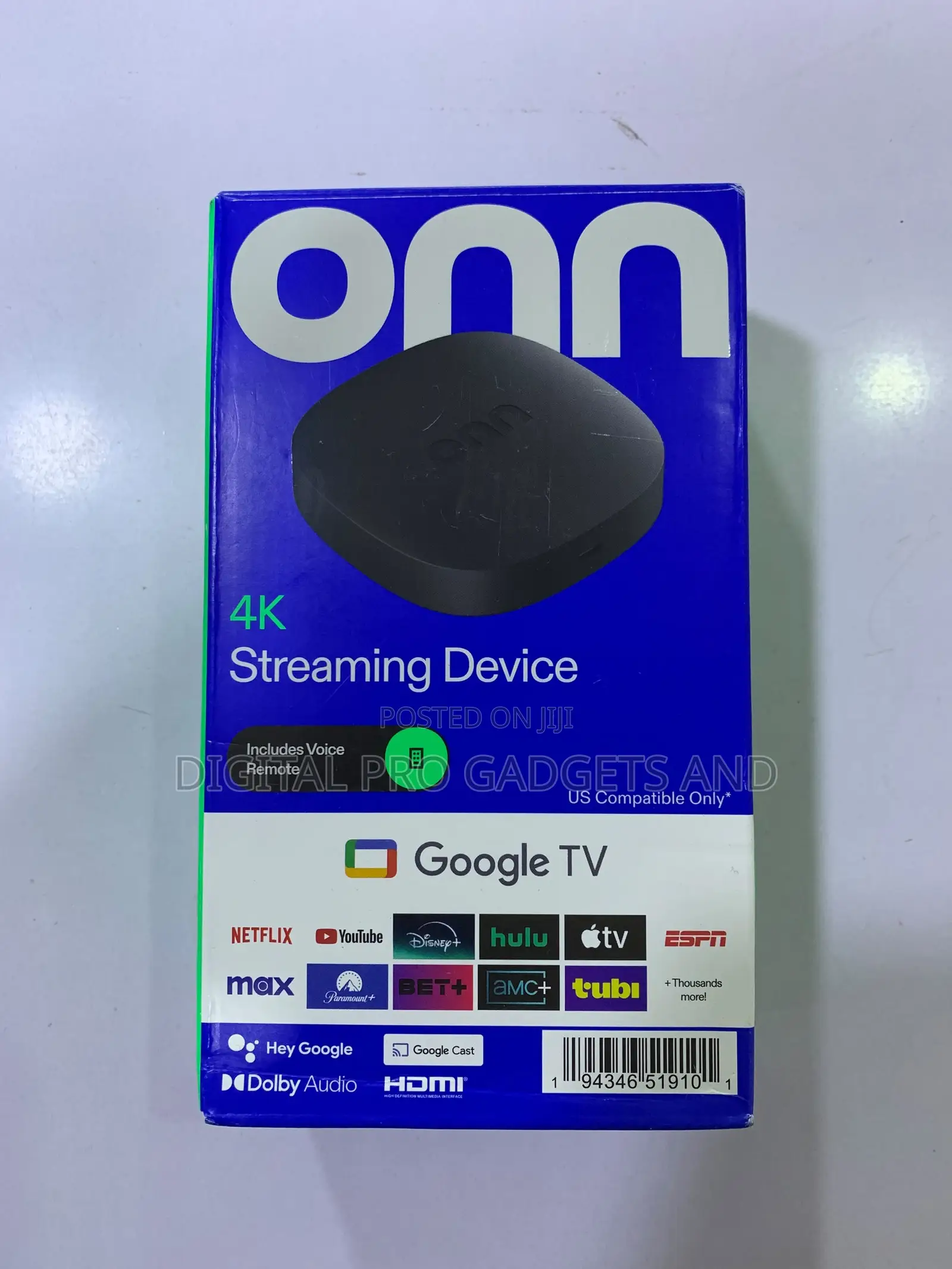 Onn Google Tv Streaming Box