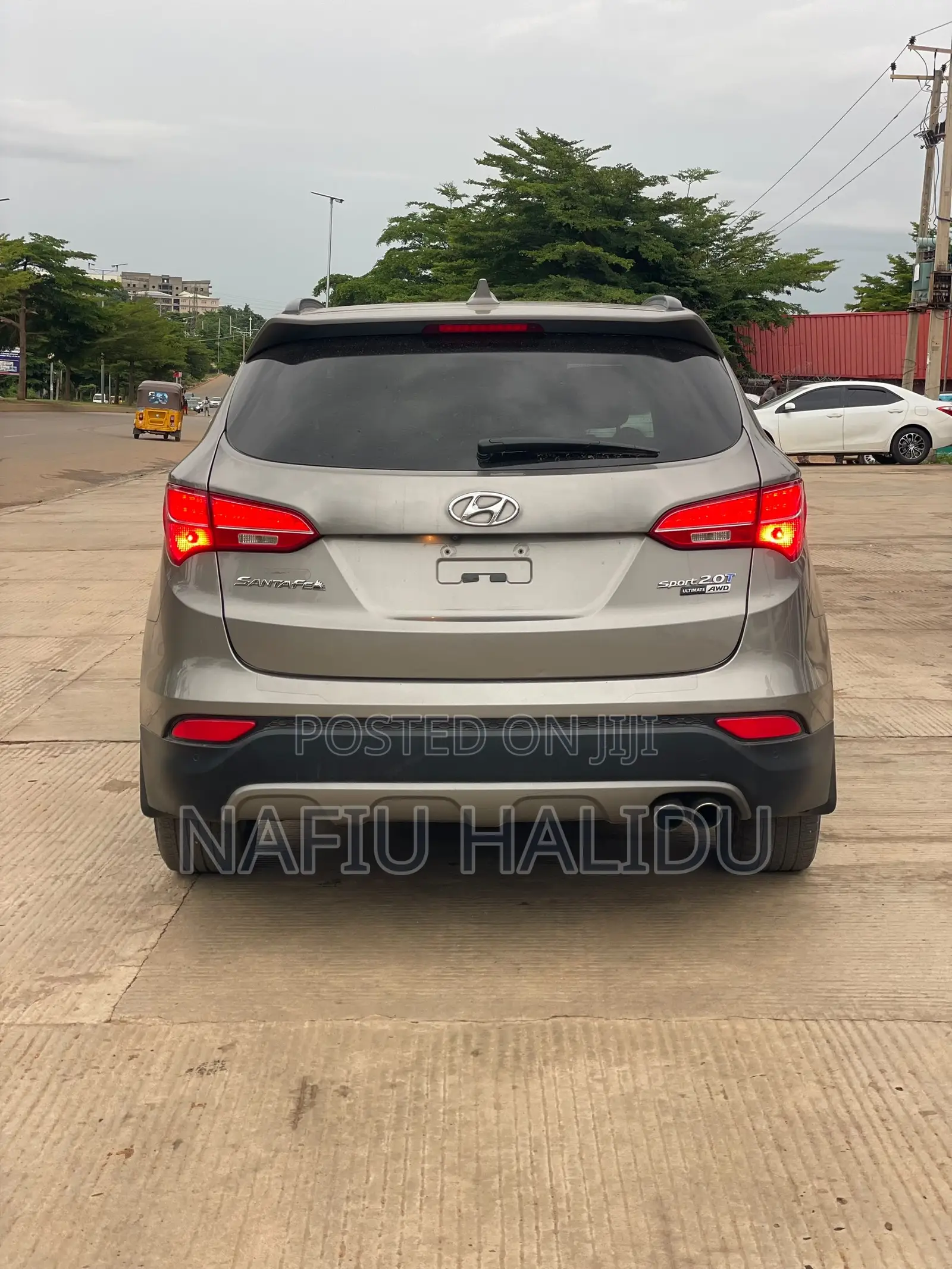 Hyundai Santa Fe 2015 Gray