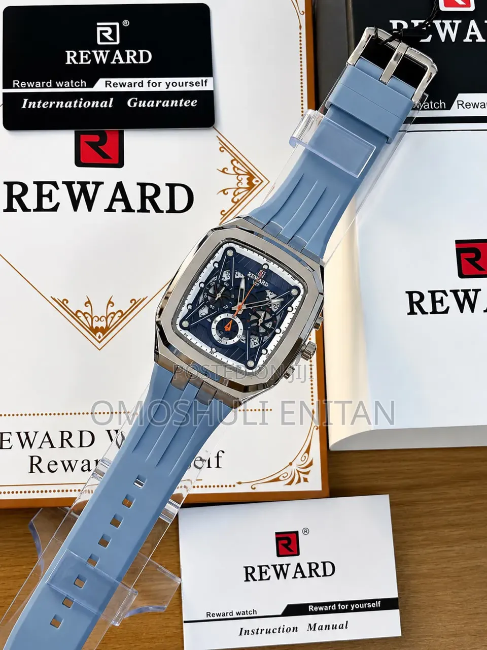 Reward Rubber Strap Watch